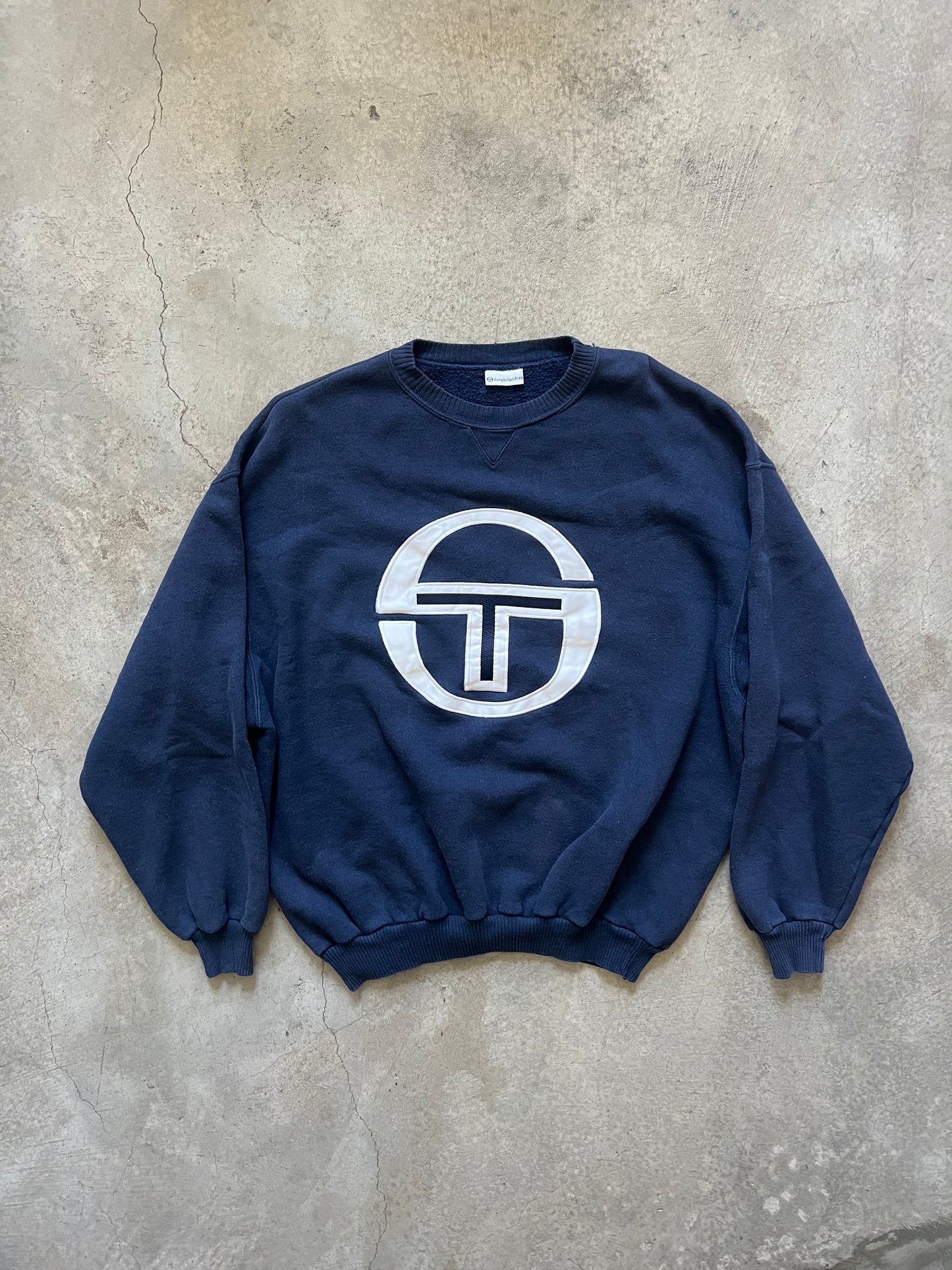 Vintage Sergio Tacchini Crewneck Sweatshirt (circa 1980s)