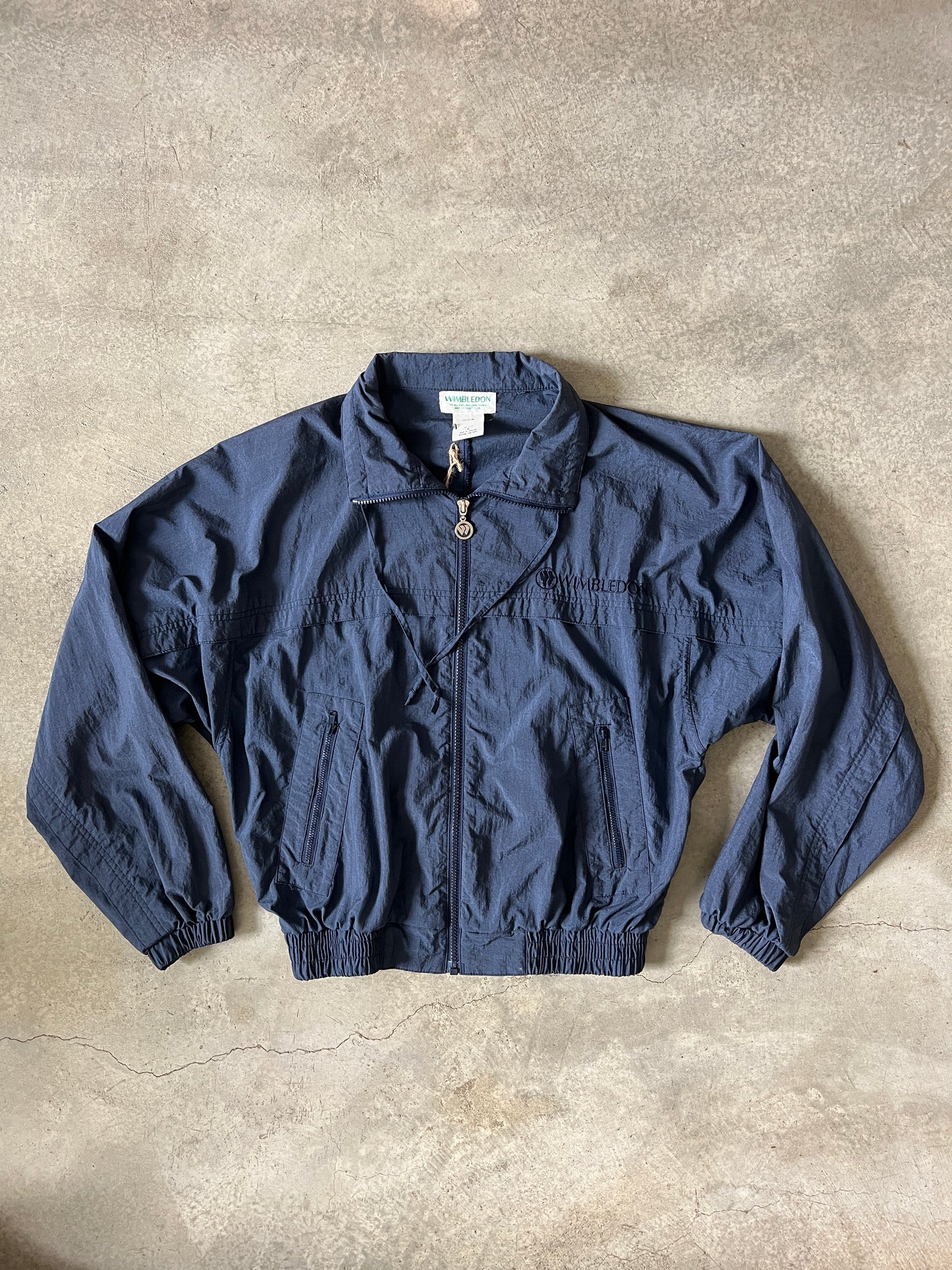 Vintage Wimbledon Nylon Tennis Jacket (circa 1990s)