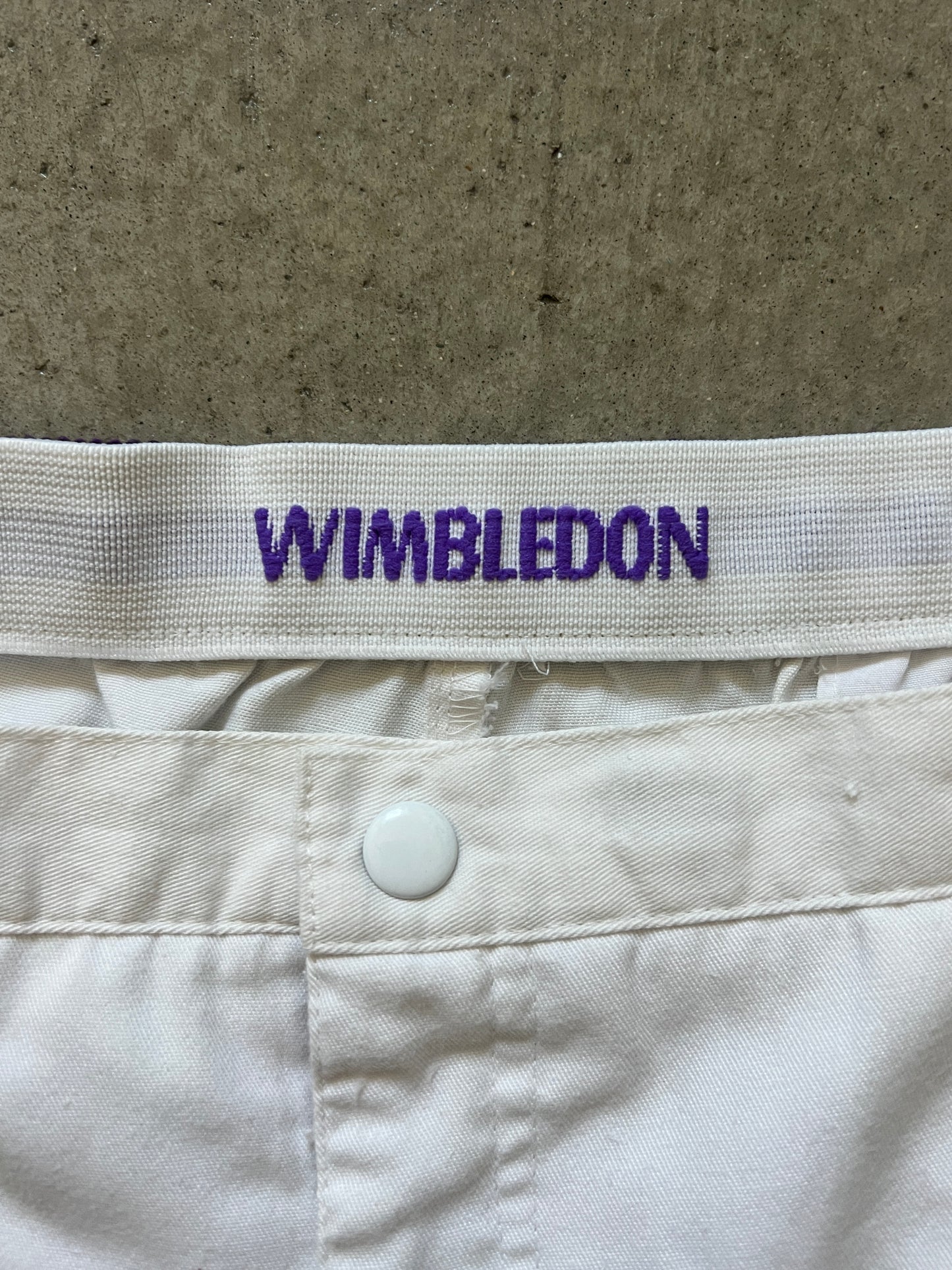 Vintage Wimbledon Tennis Shorts (circa 1980s)