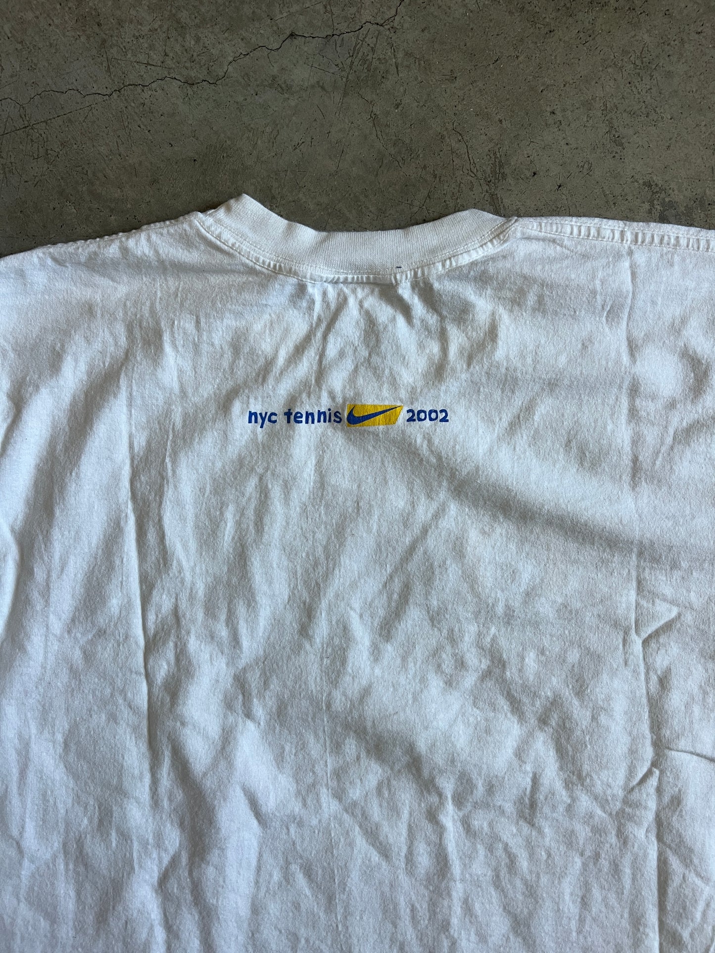 Vintage Nike 2002 Agassi US Open T-Shirt