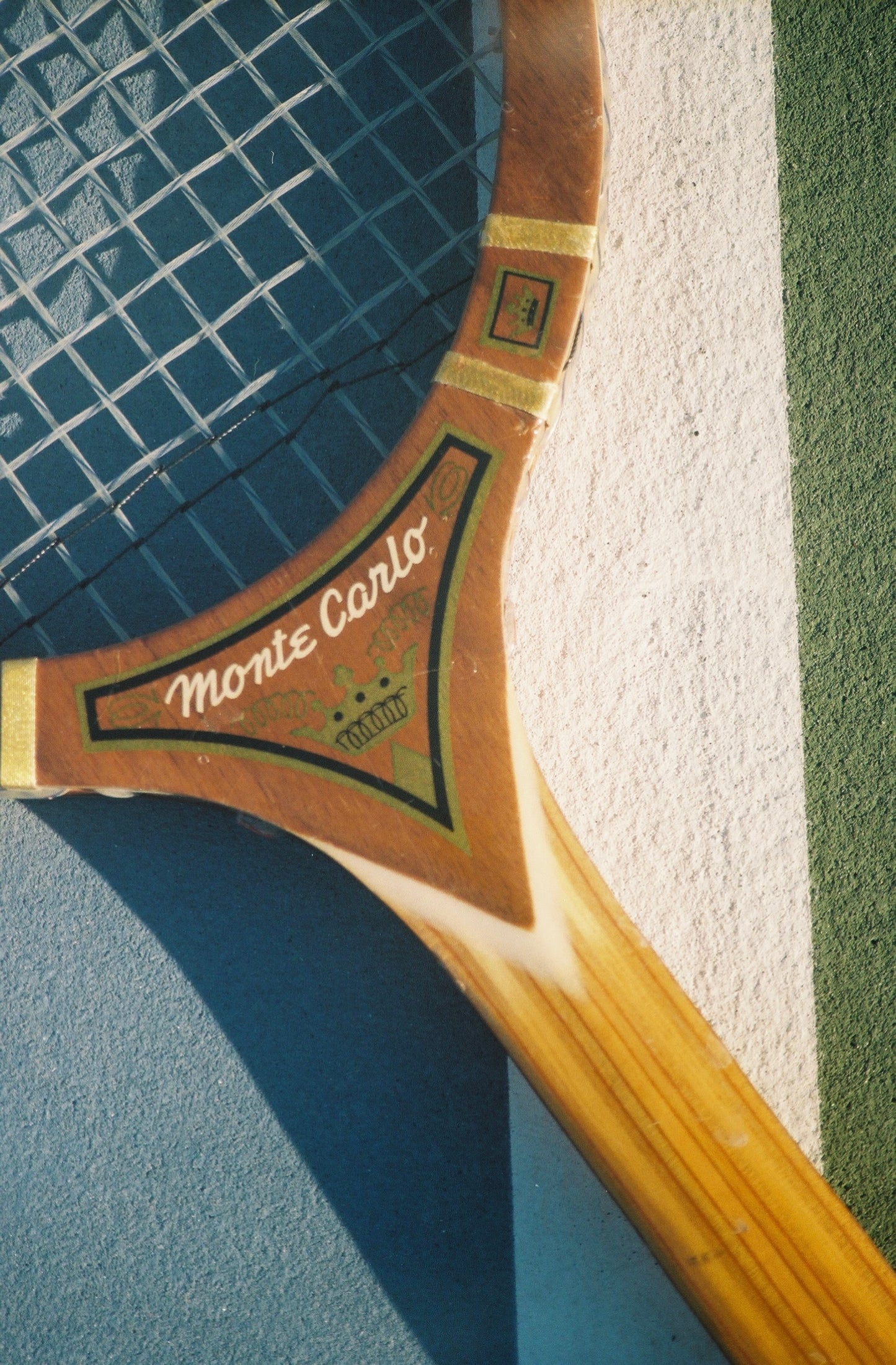 Vintage MacGregor Monte Carlo Wood Tennis Racquet (circa 1960s-1970s)