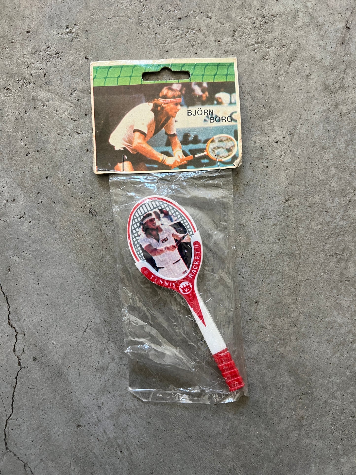 Vintage Bjorn Borg Pencil Eraser (circa 1970s) (RARE)