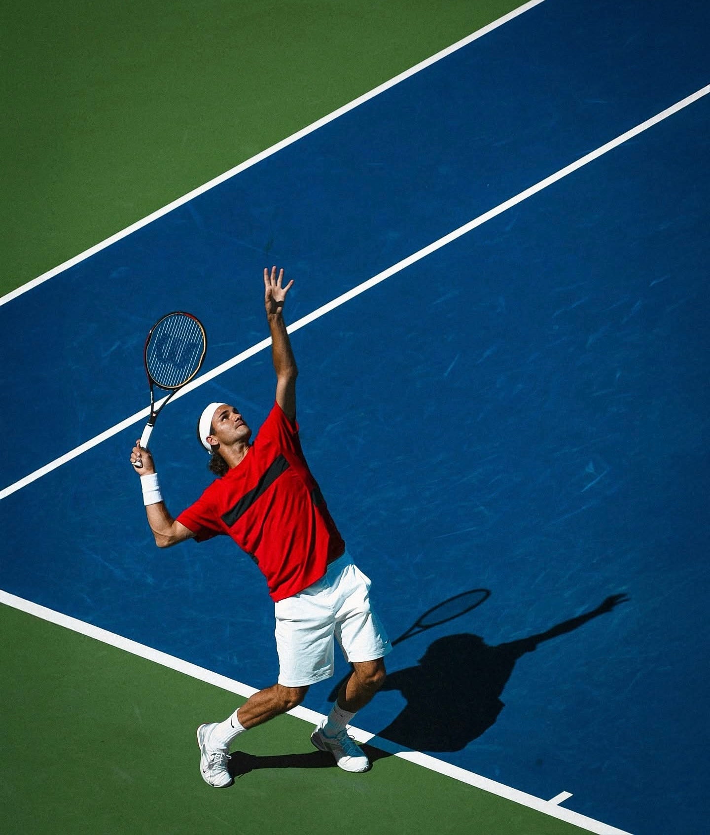 Vintage 2004 Nike Roger Federer Shirt (Indian Wells)