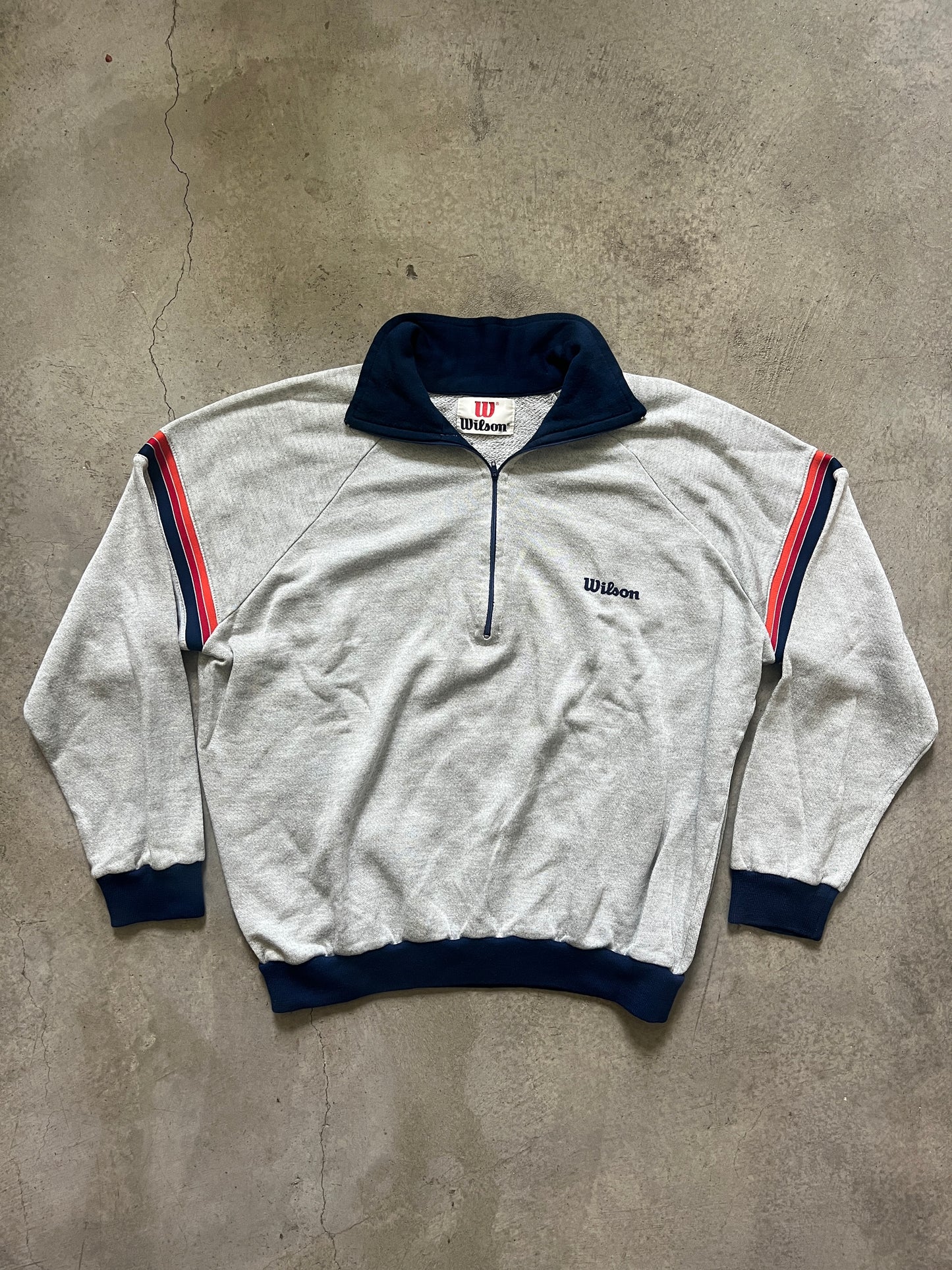 Vintage Wilson Tennis Quarter Zip (circa 1990s)