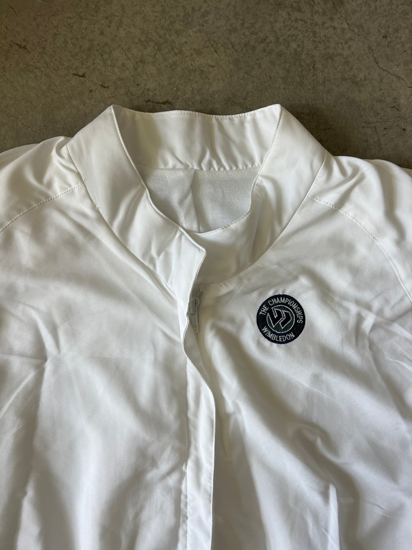 Vintage Wimbledon Full-Zip Tennis Jacket (circa 1990s)