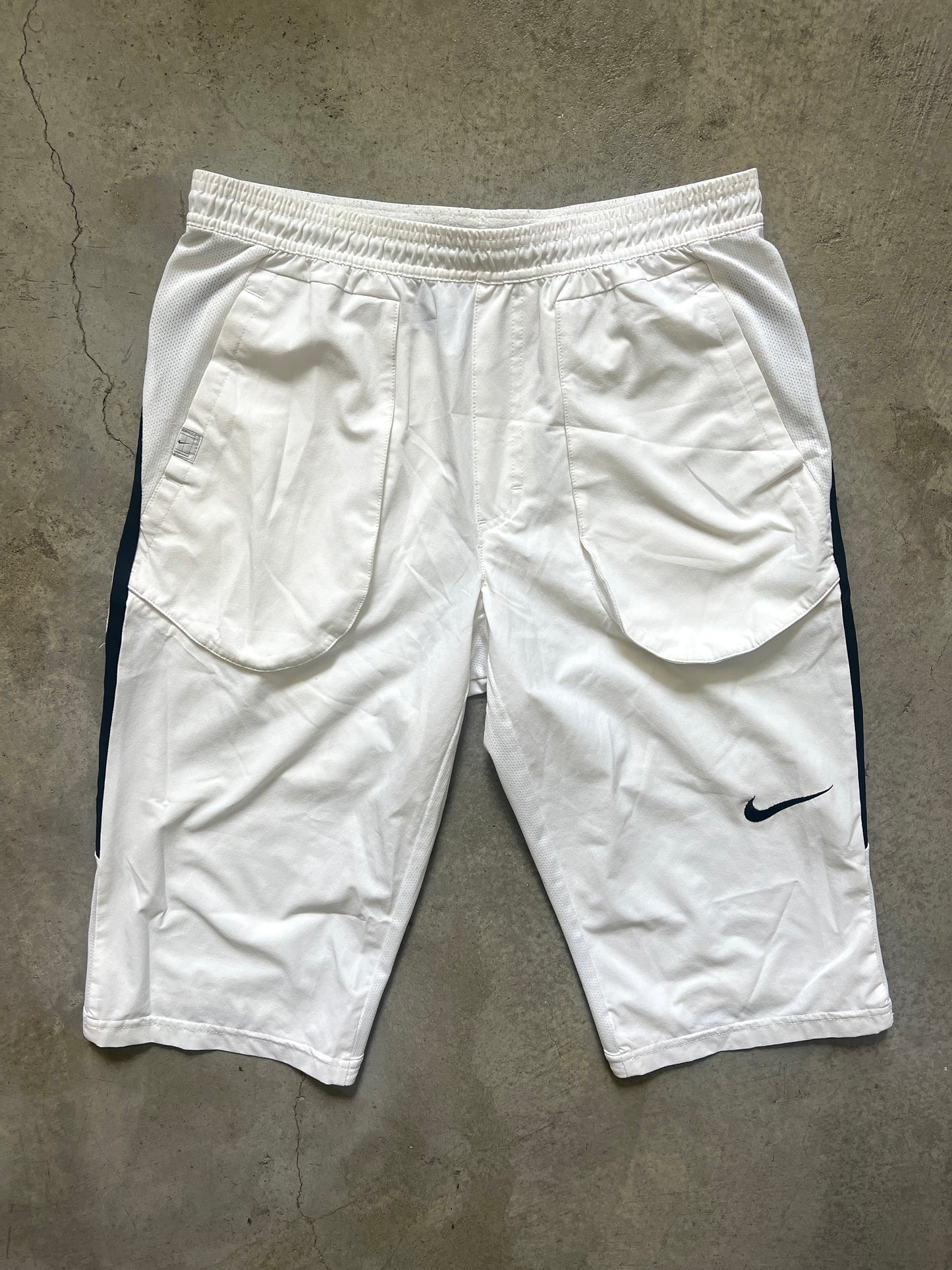 Vintage Nike Rafa Nadal Extra-Long Tennis Shorts (circa 2000s) (Rare)