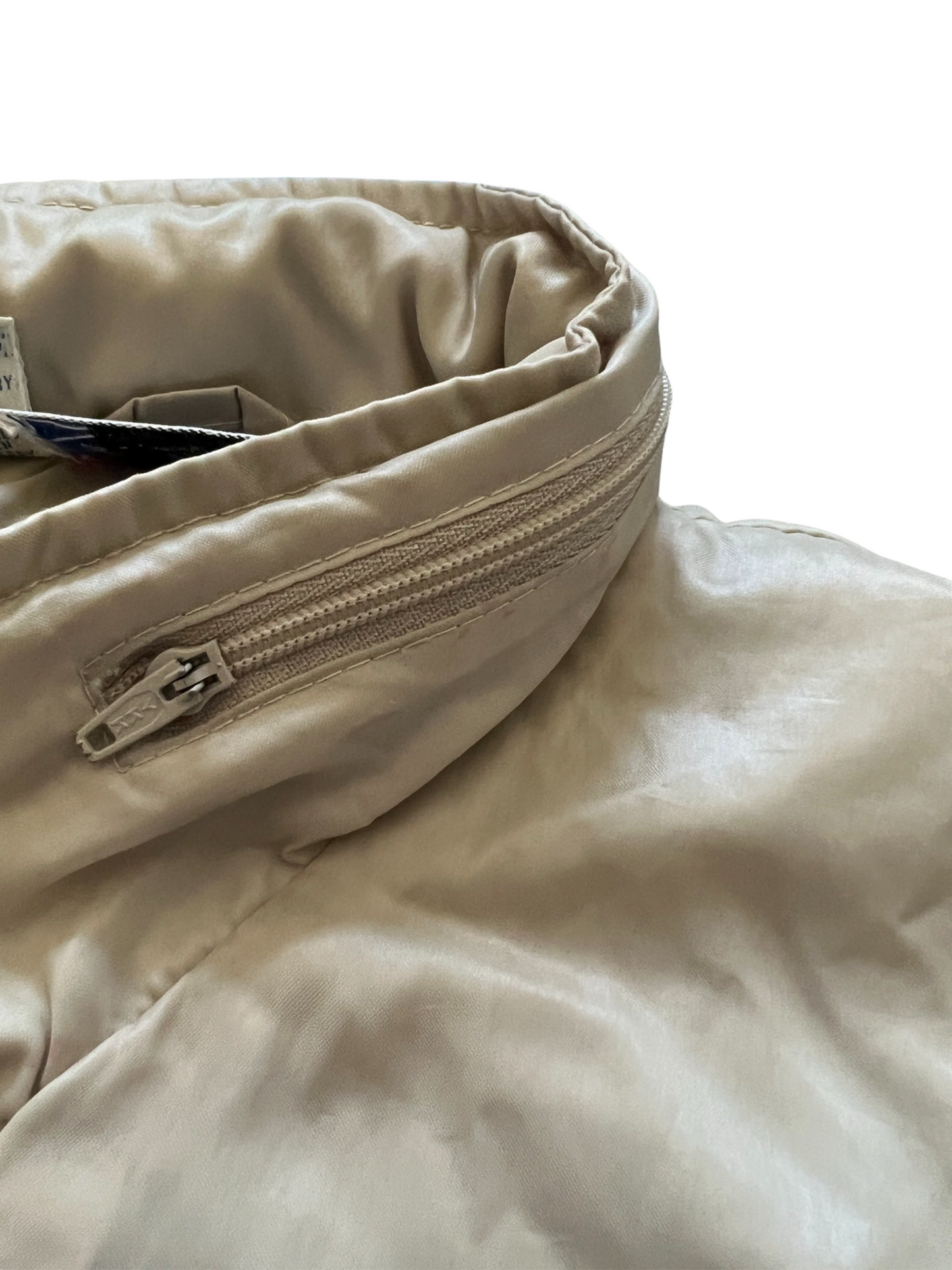 Vintage Lacoste/Izod Cream Tennis Jacket (circa 1980s)