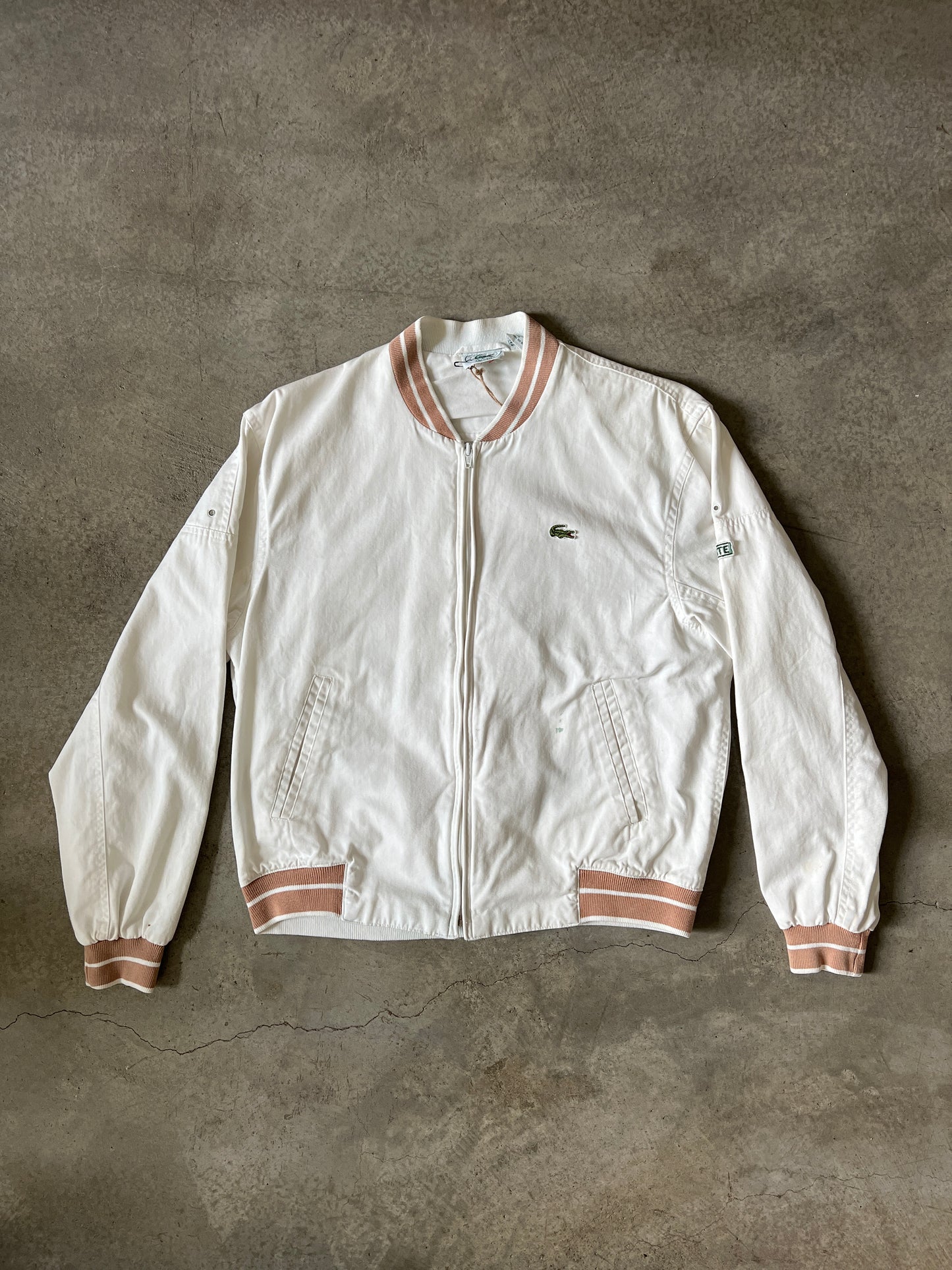 Vintage Lacoste Tennis Jacket (circa 1980s)