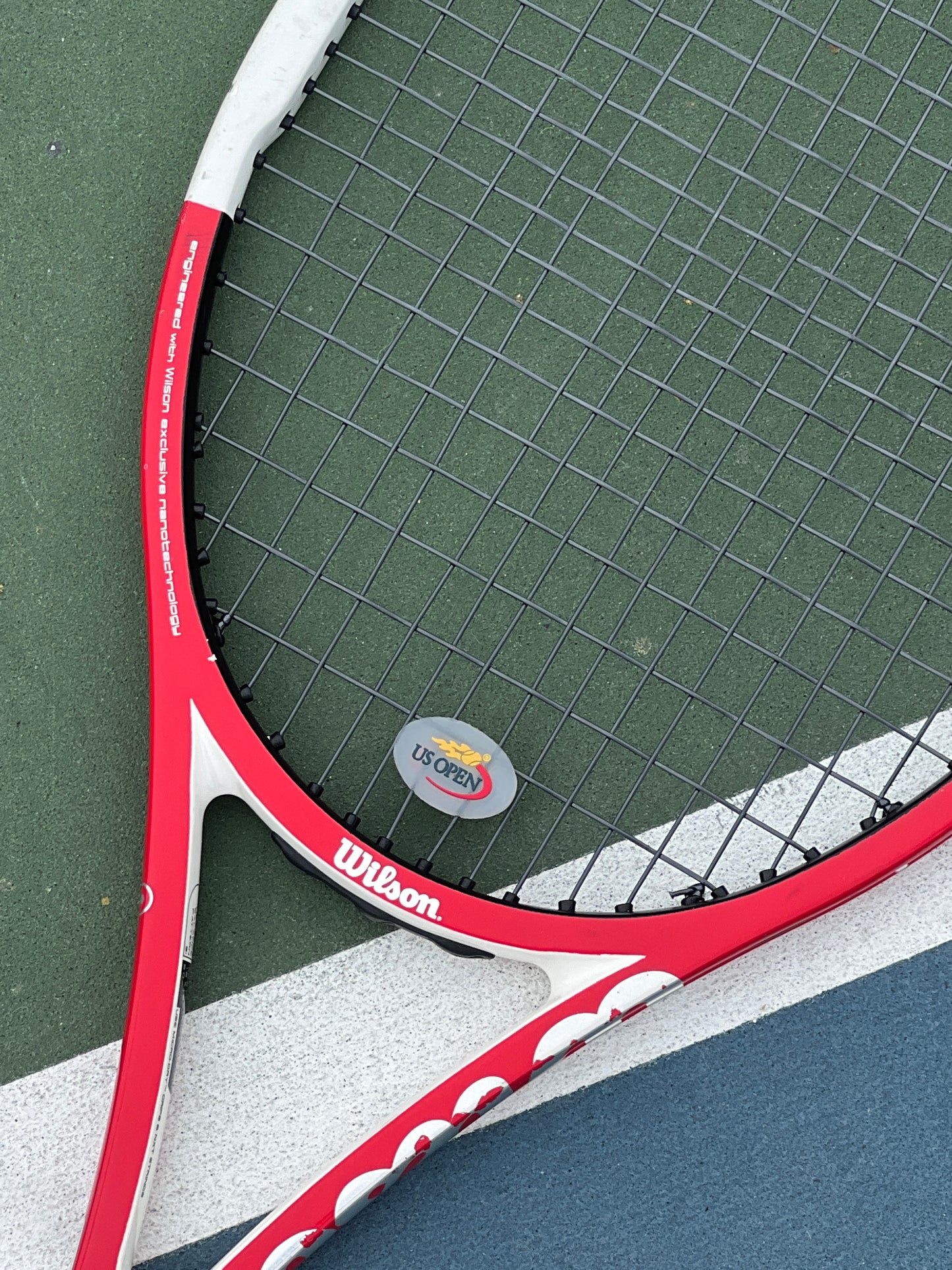 Vintage US Open Racquet Dampener