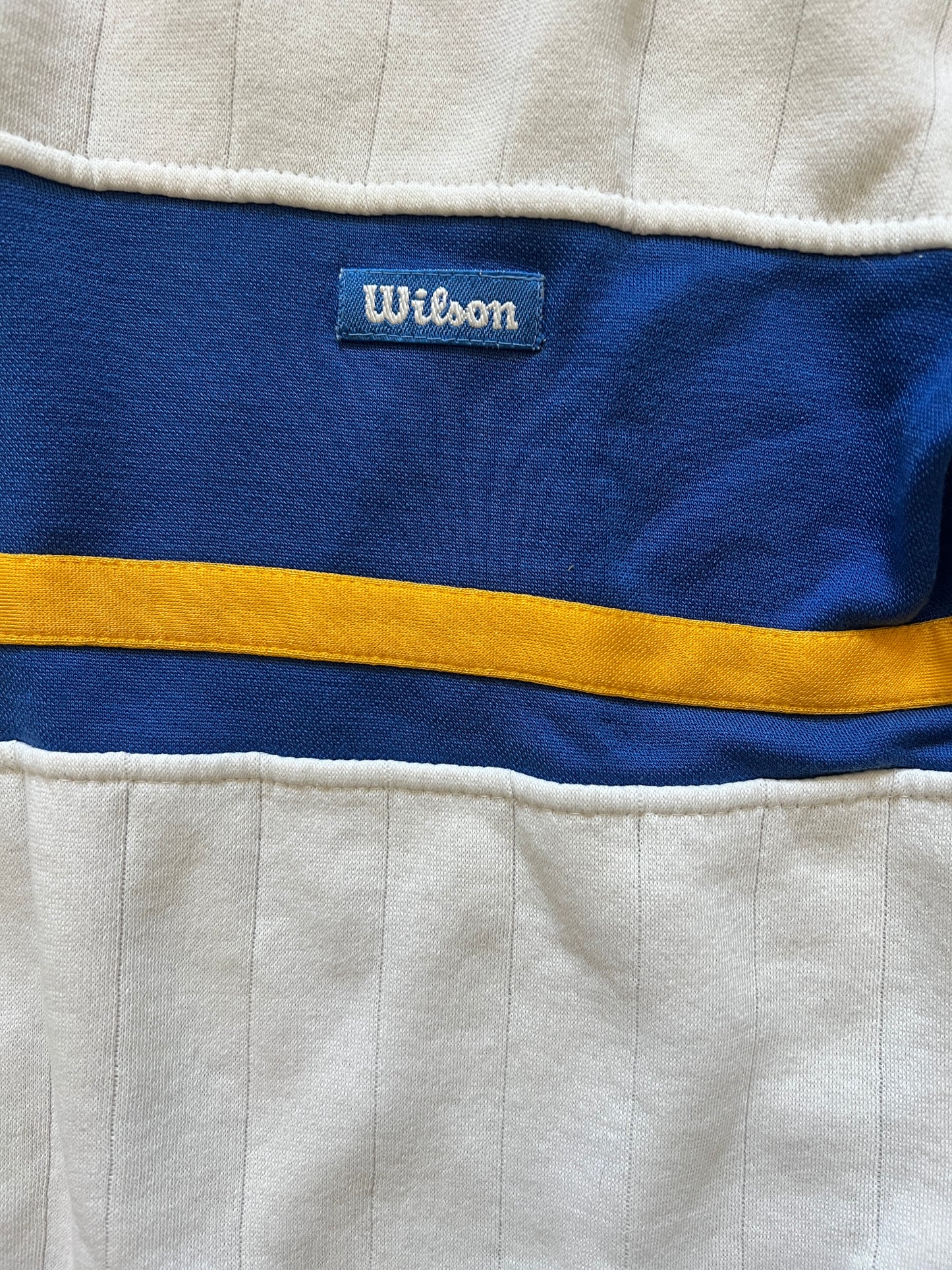 Vintage Wilson Collared Sweatshirt (circa 1990s)