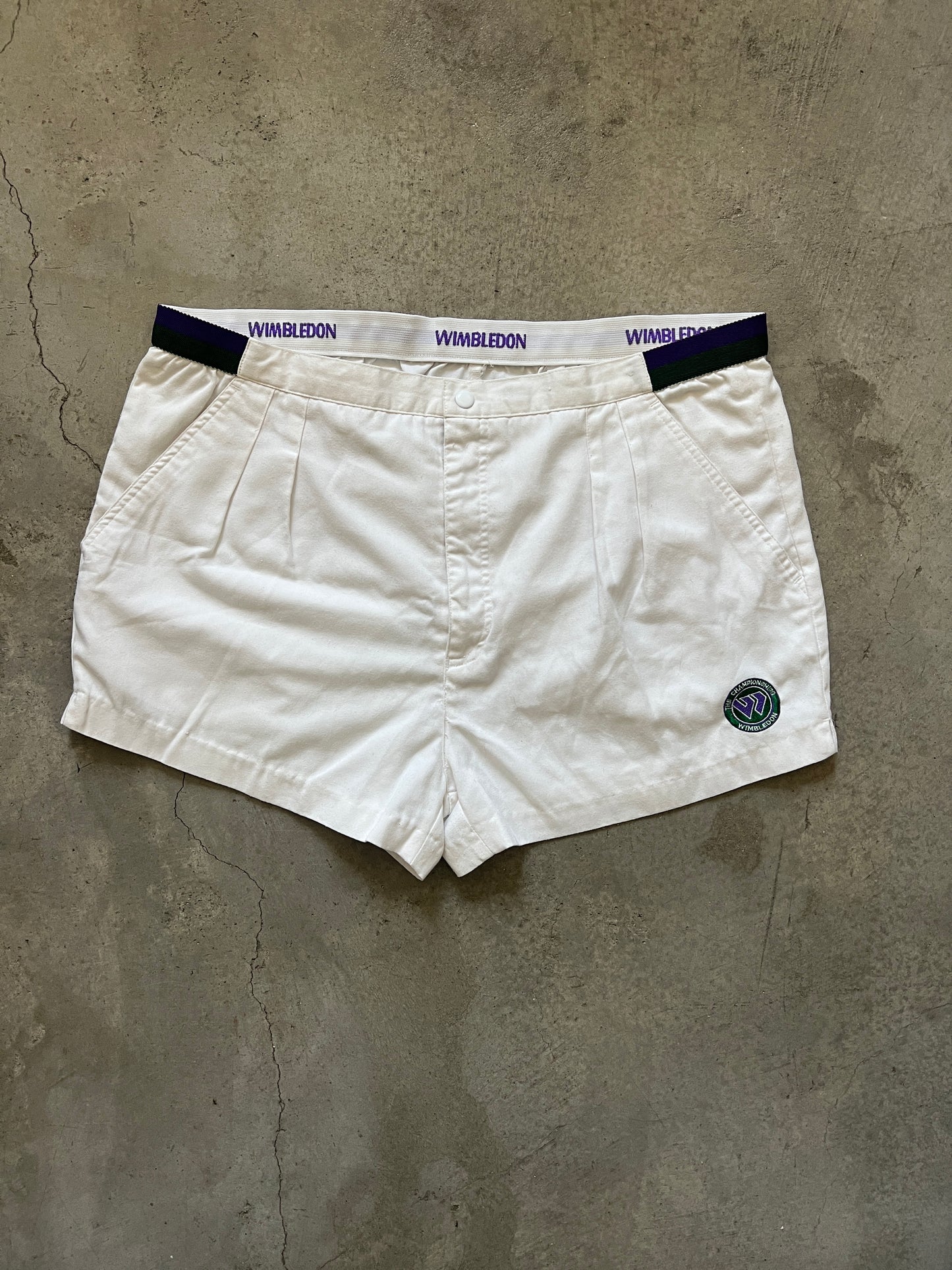 Vintage Wimbledon Tennis Shorts (circa 1980s)