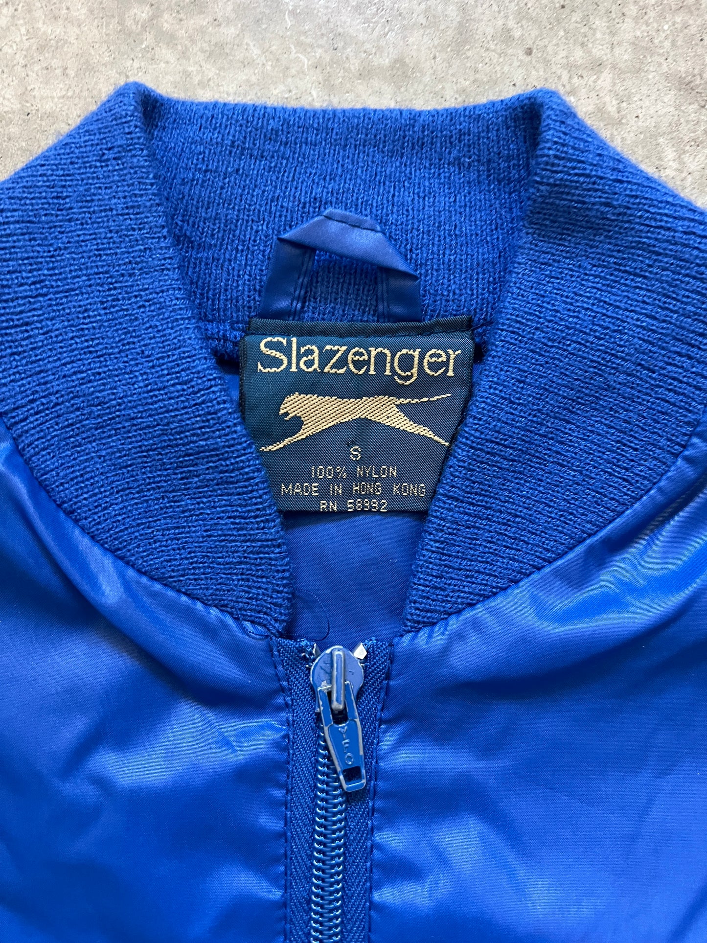 Vintage Slazenger Wimbledon Tennis Bomber (circa 1990s)