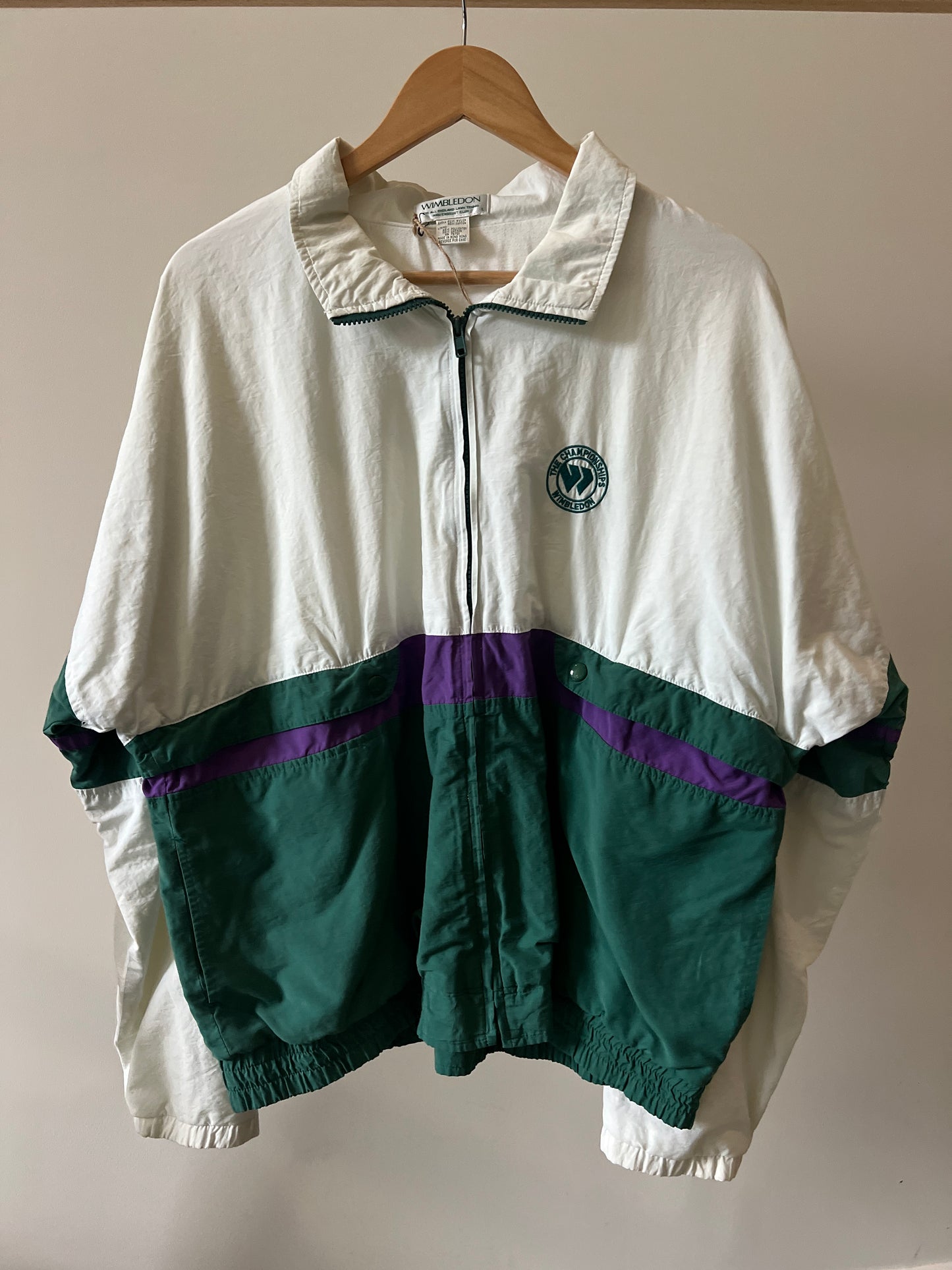 Vintage Wimbledon Tennis Jacket (circa 1990s)
