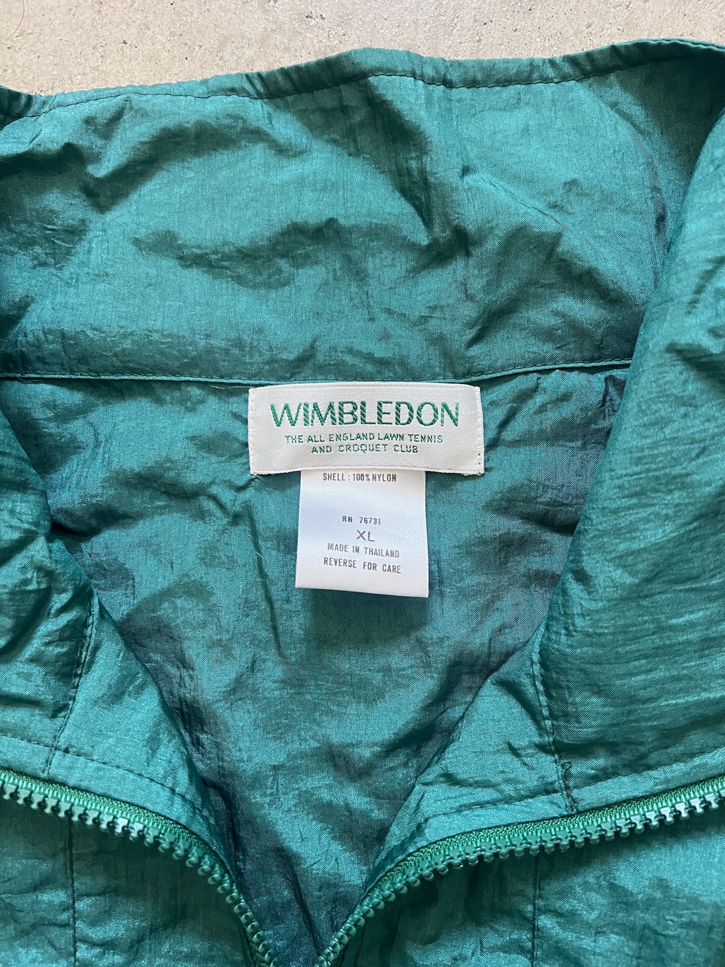 Vintage Wimbledon Tennis Jacket (circa 1990s)