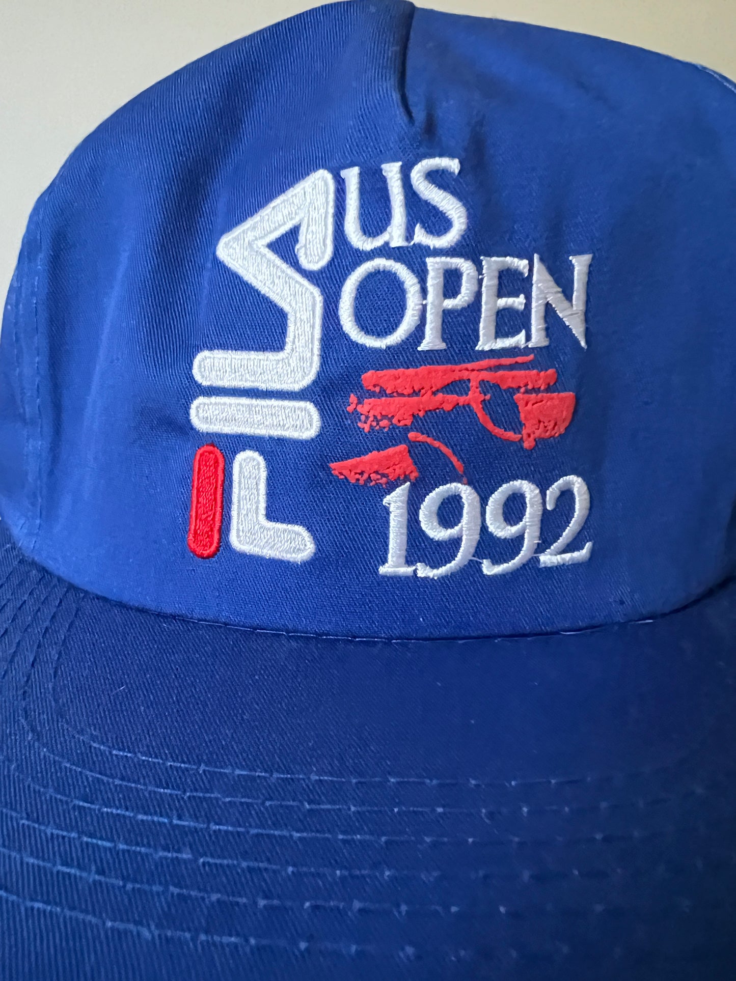 Vintage Fila 1992 US Open Hat