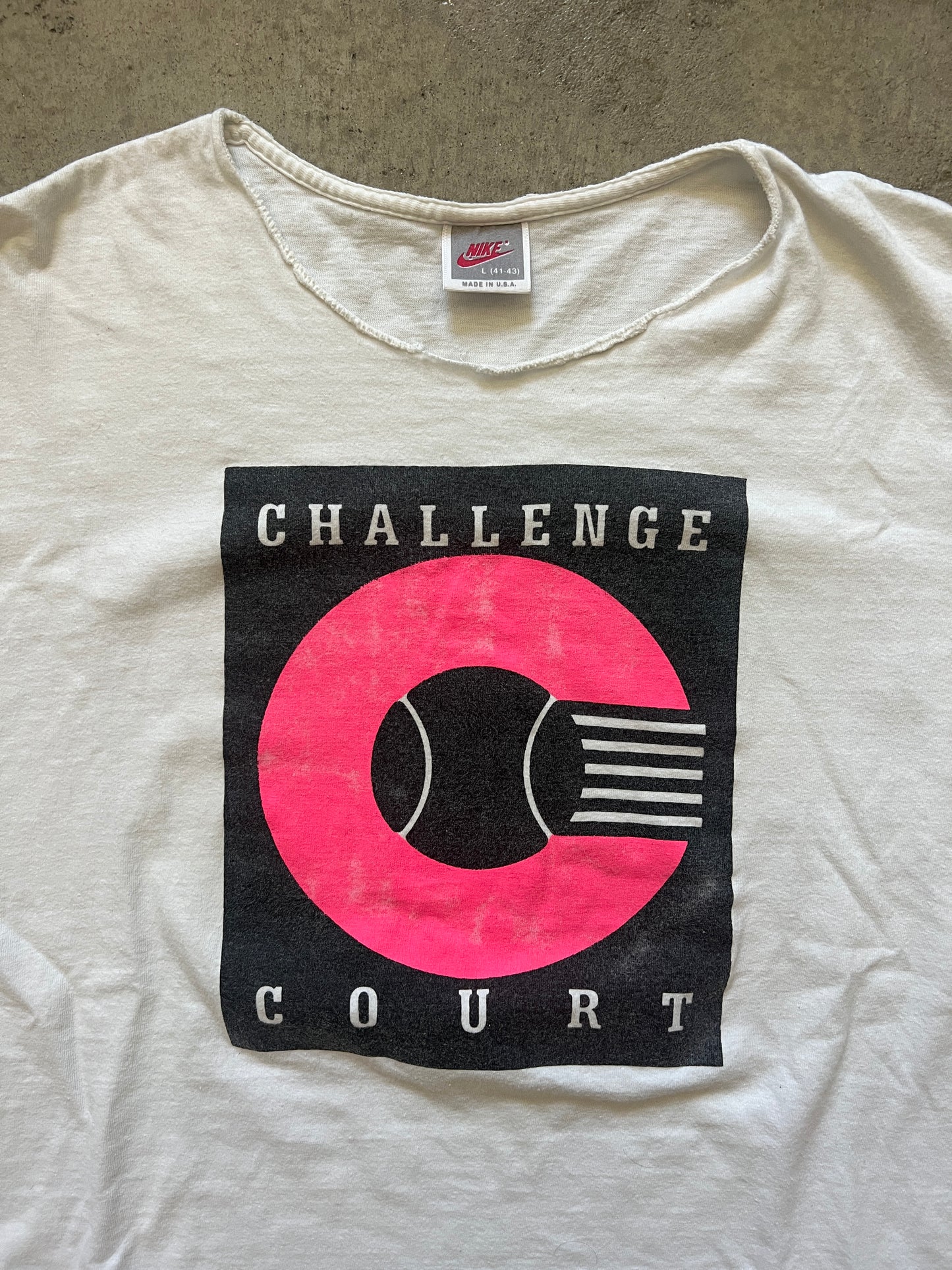 Vintage Nike Challenge Court T-Shirt (circa 1990s)