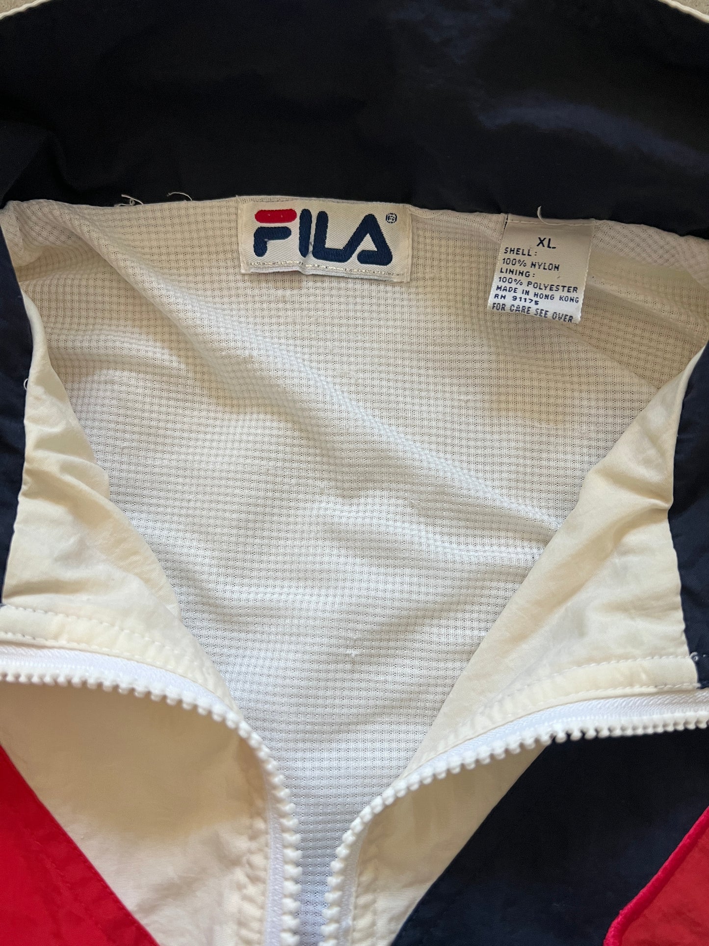 Vintage Fila Nylon Tennis Jacket (circa 1990s)