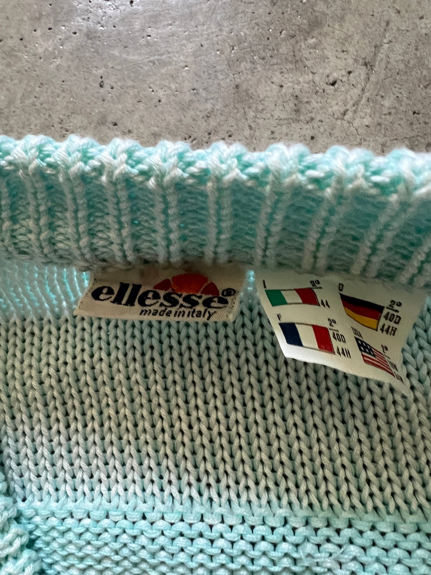Vintage Ellesse Tennis Sweater (circa 1980s)