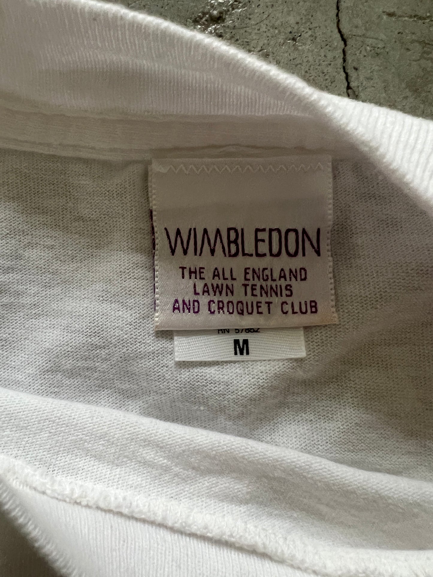 Vintage Wimbledon Long Sleeve T-Shirt (circa 1990s)