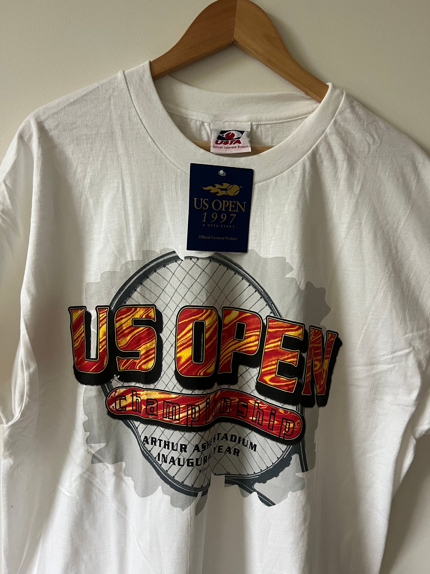 Vintage 1997 US Open Arthur Ashe Stadium T-Shirt (brand new)