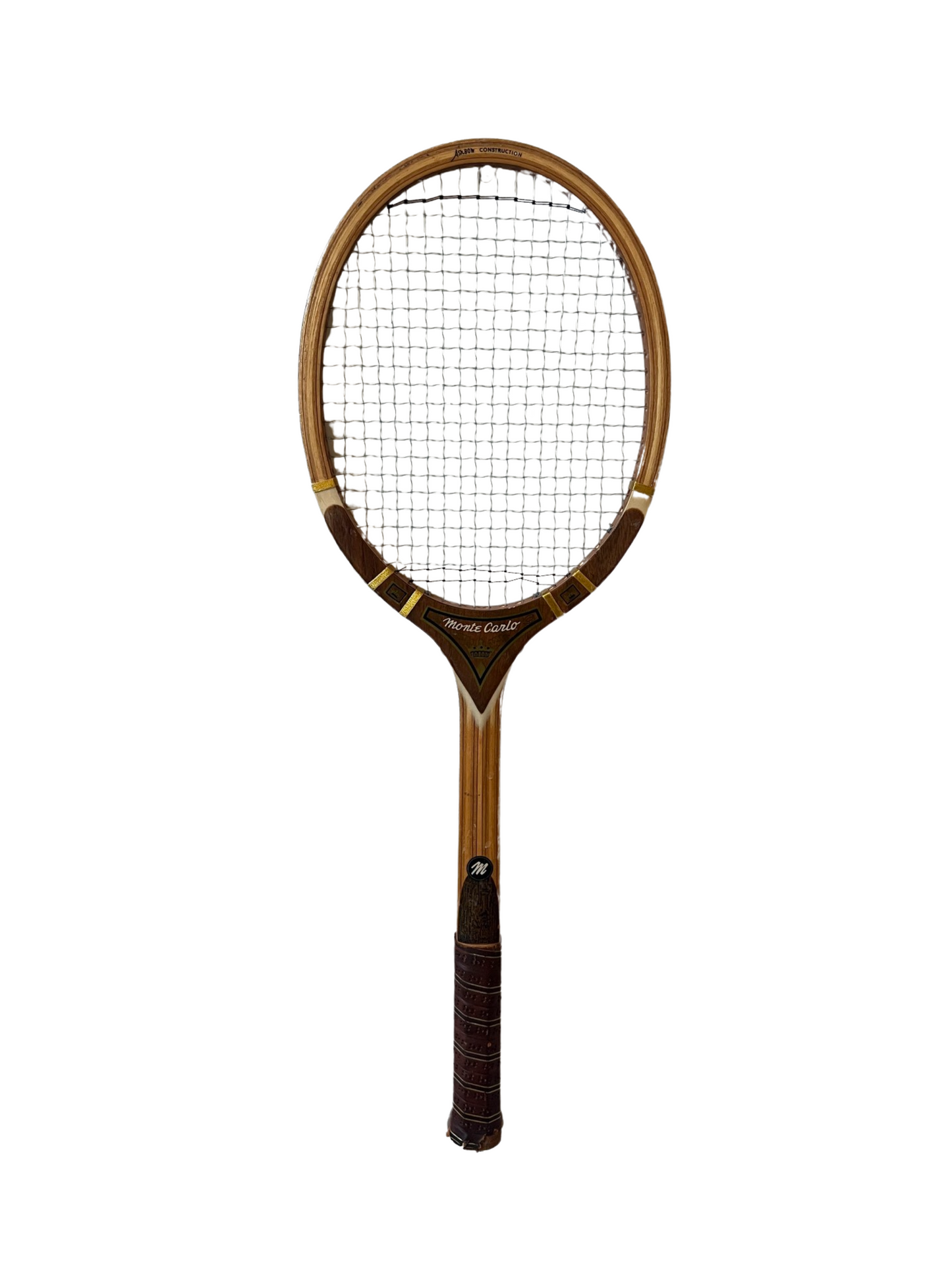 Vintage MacGregor Monte Carlo Wood Tennis Racquet (circa 1960s-1970s)