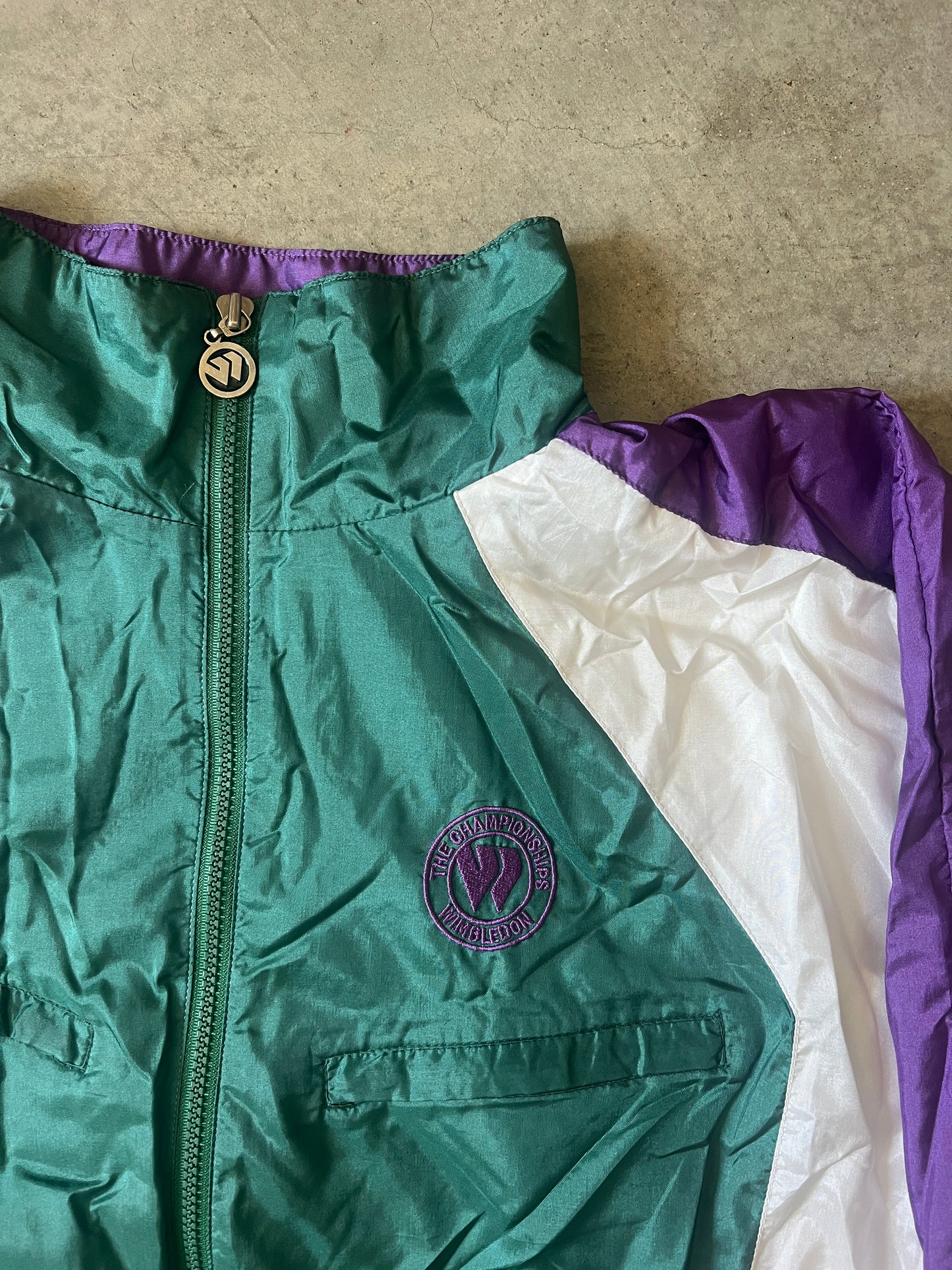 Vintage Wimbledon Tennis Jacket (circa 1980s)