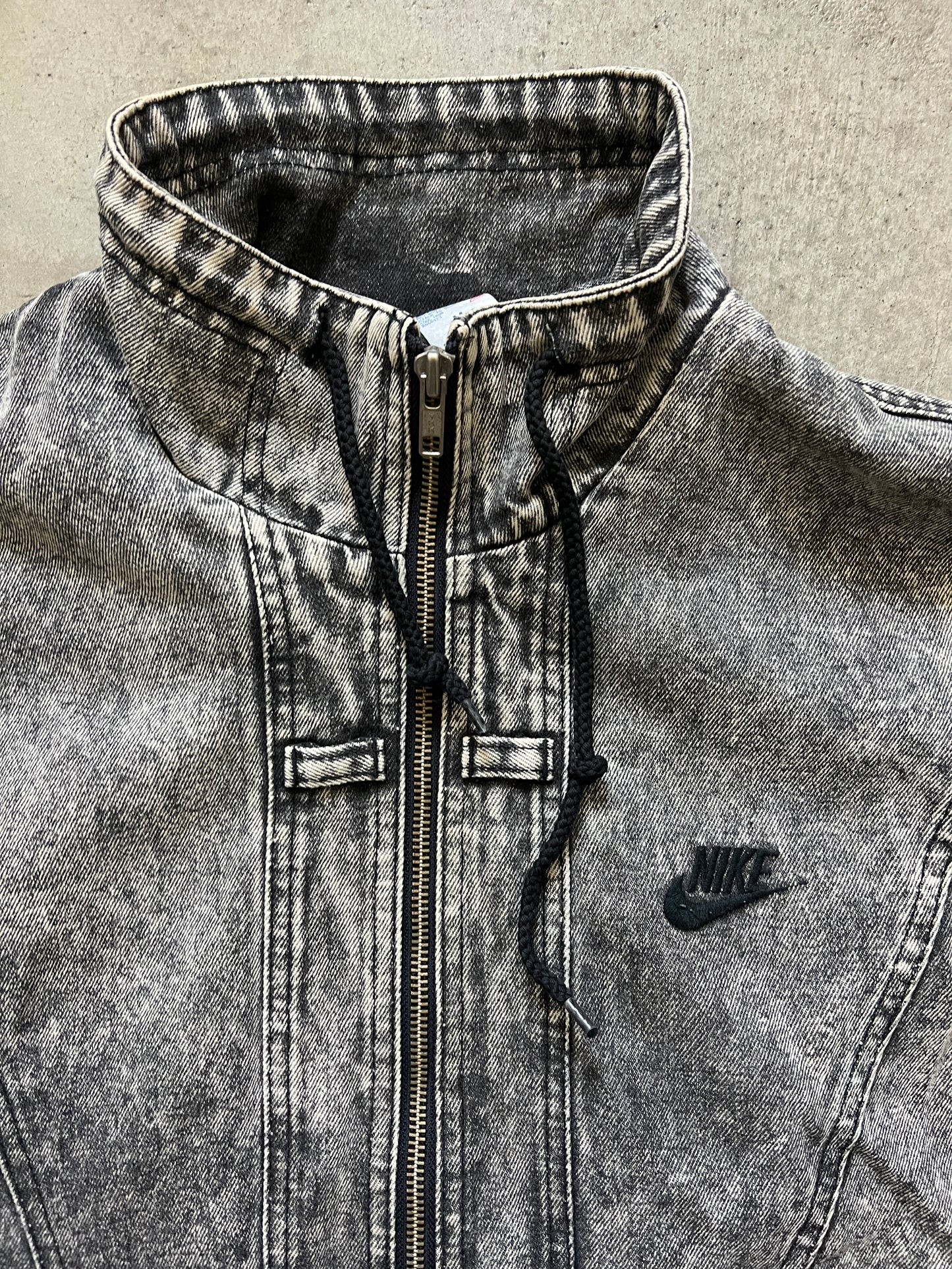 Vintage Agassi Nike Challenge Court Denim Jacket (circa 1990s)