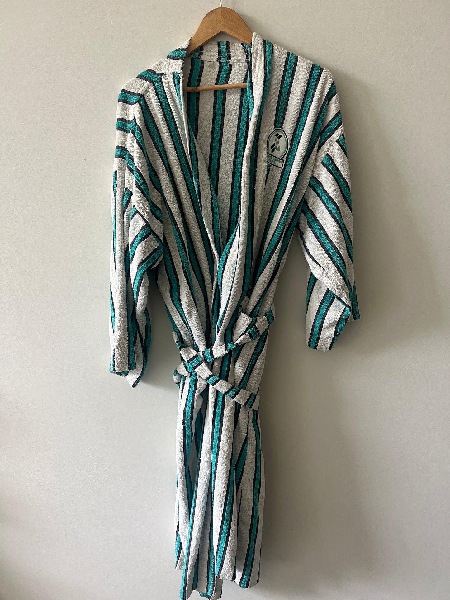 Official Roland Garros Terry Cloth Cotton Robe (circa 1990s) (Rare)