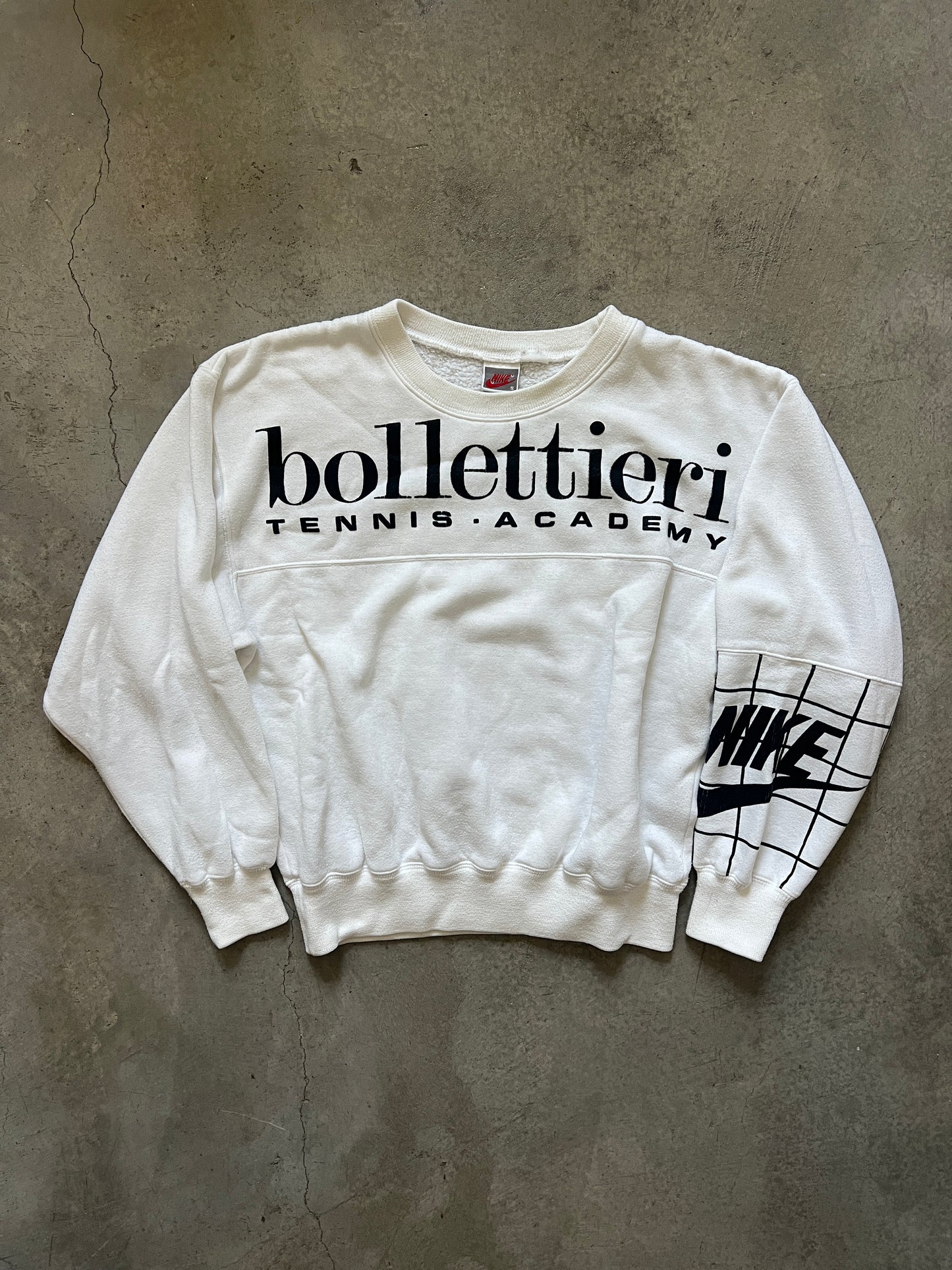 Vintage Nike Bollettieri Academy Crewneck Sweatshirt (circa 1990s) (very rare)