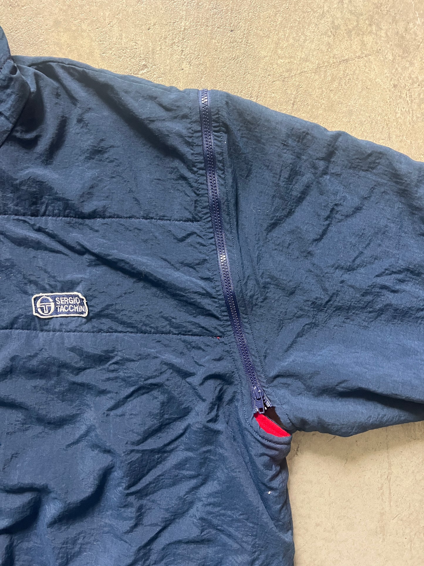 Vintage Sergio Tacchini Full Zip Jacket/Vest (circa 1980s)