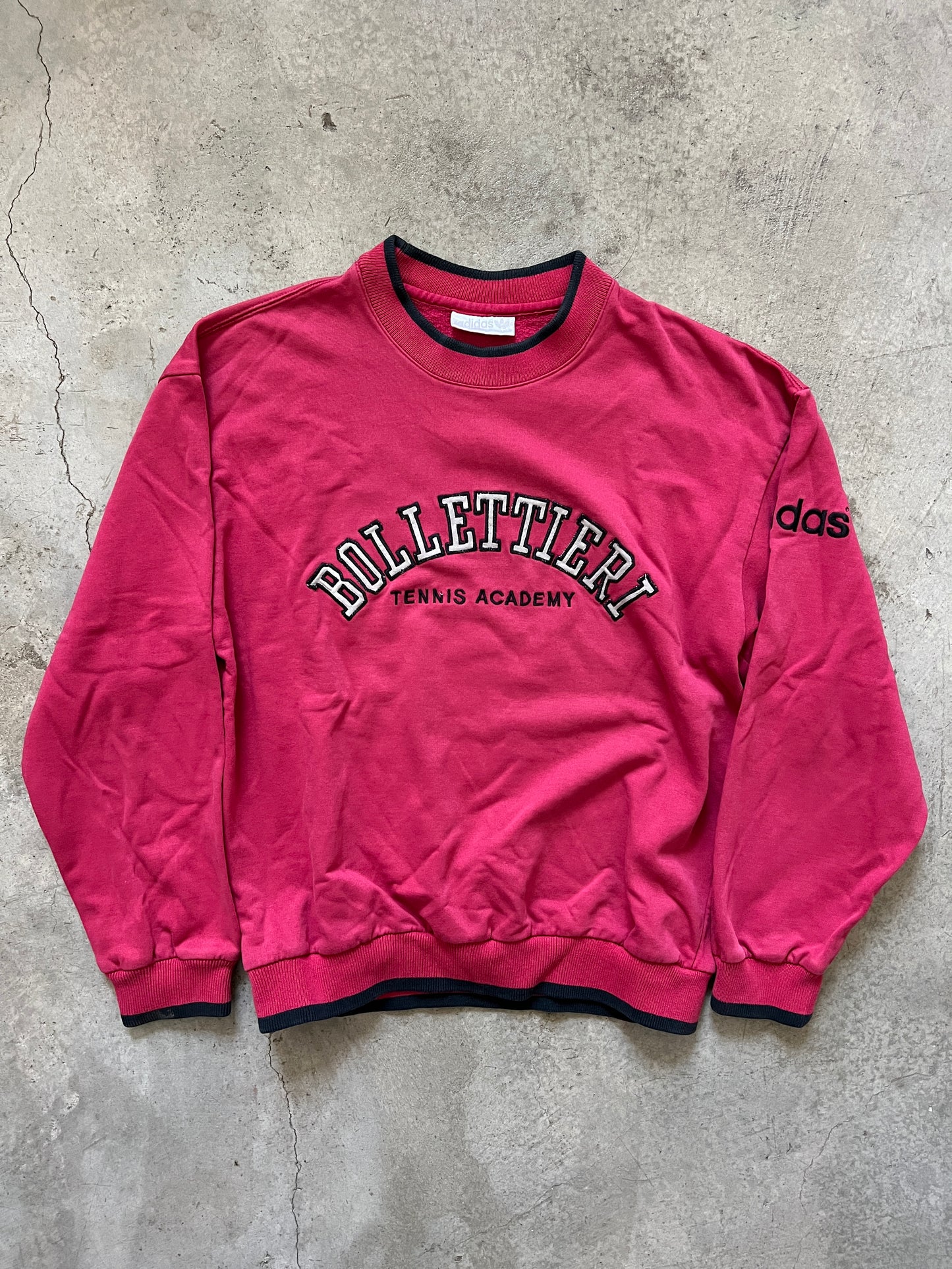 Vintage Adidas Bollettieri Academy Crewneck Sweatshirt (circa 1990s)