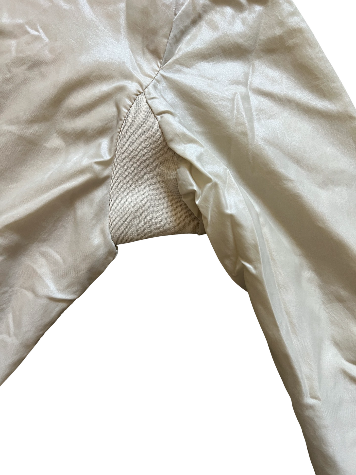 Vintage Lacoste/Izod Cream Tennis Jacket (circa 1980s)