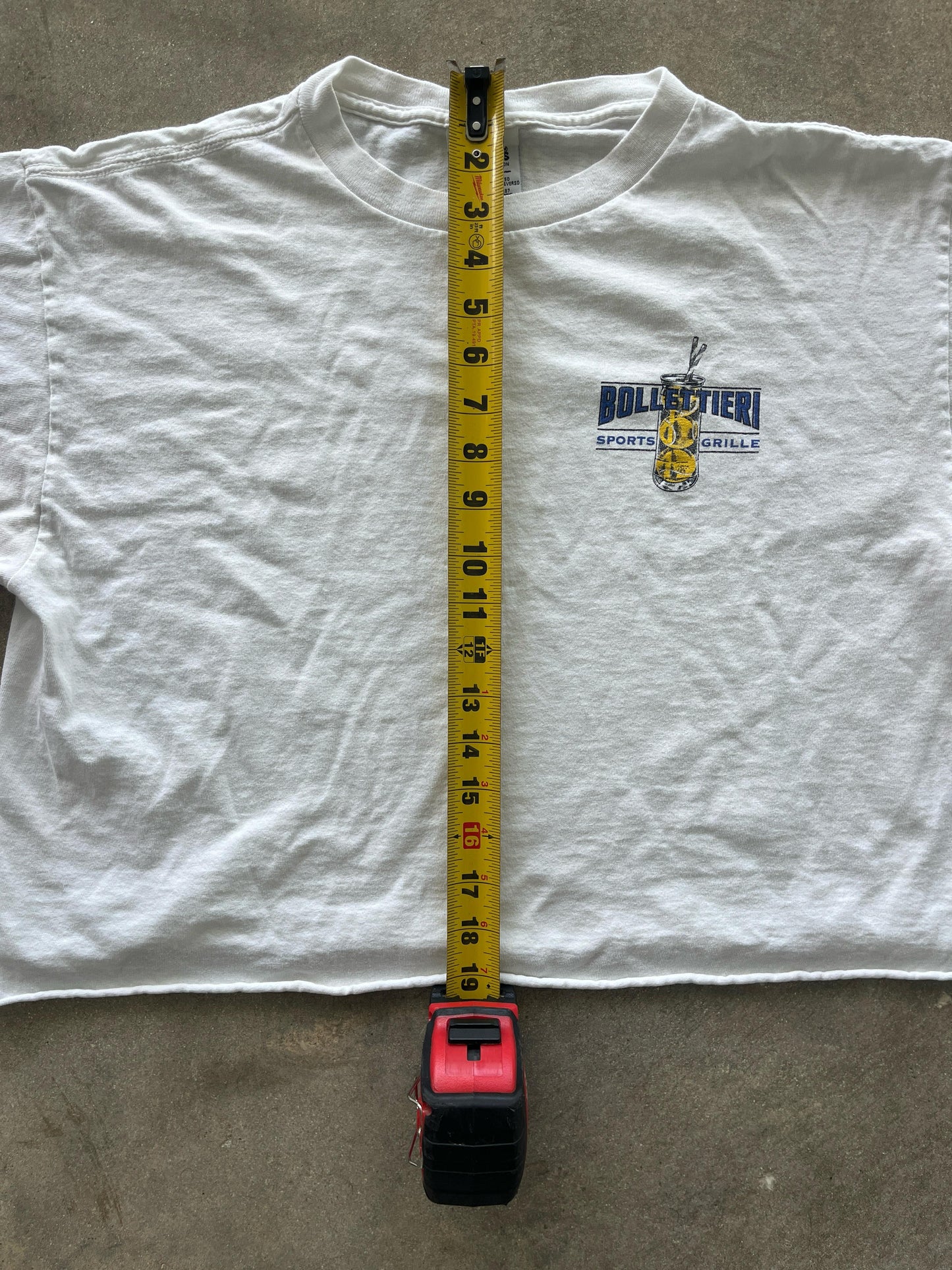 Vintage Adidas Bollettieri Sports Grille T-Shirt (circa 1990s) (cropped)