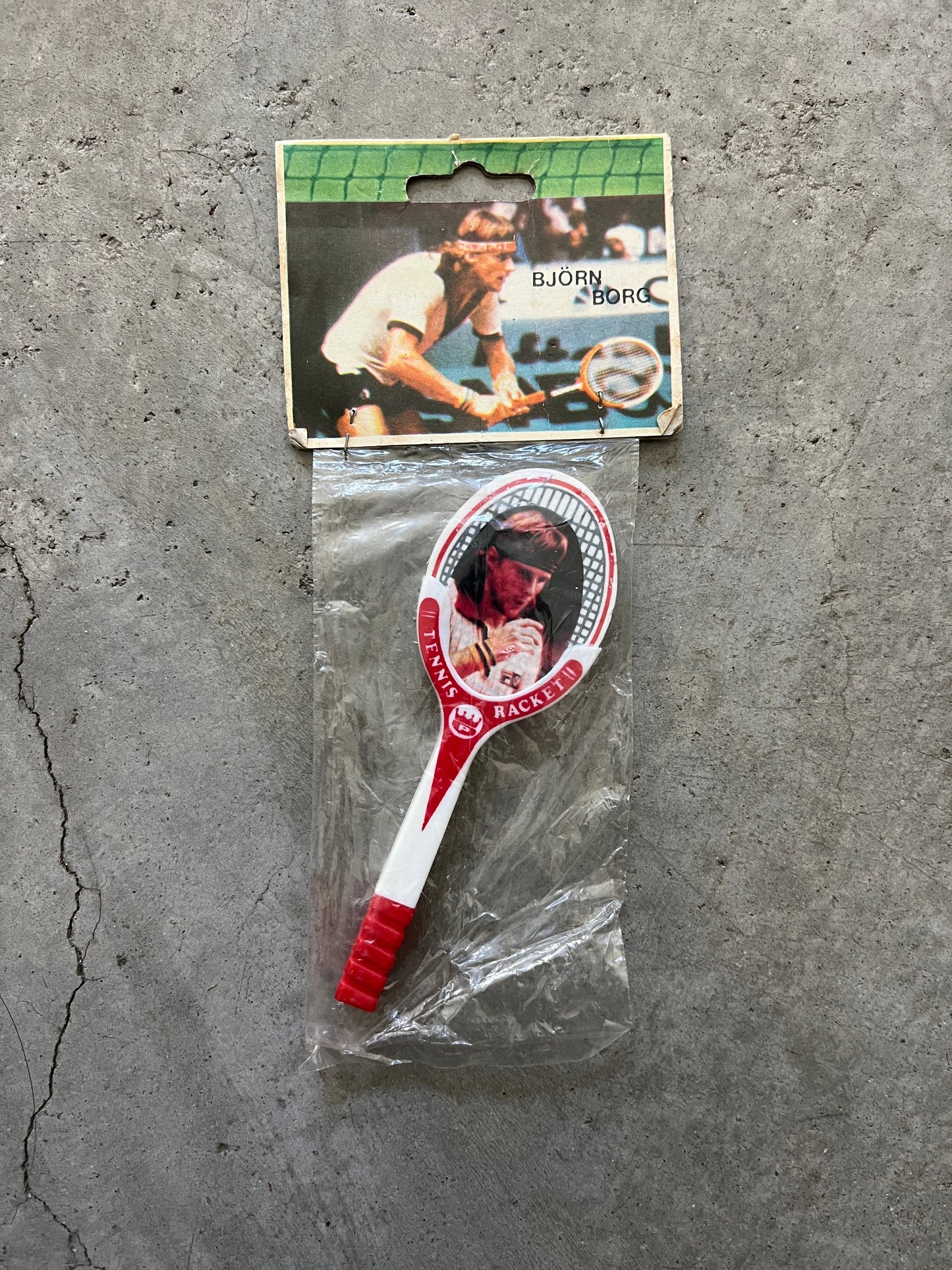 Vintage Bjorn Borg Pencil Eraser (circa 1970s) (RARE)