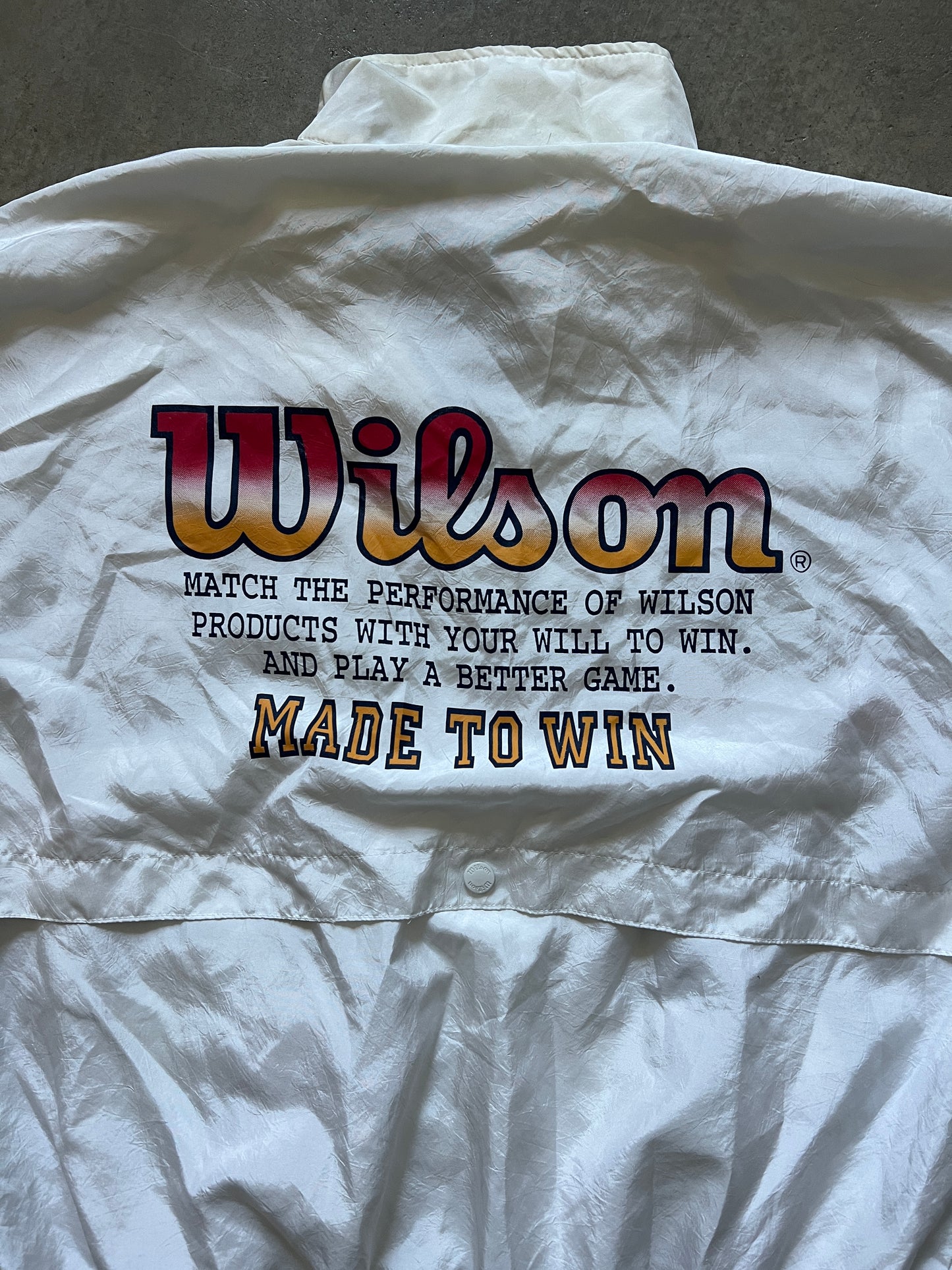 Vintage Wilson Pro Staff Tennis Jacket (circa 1980s)