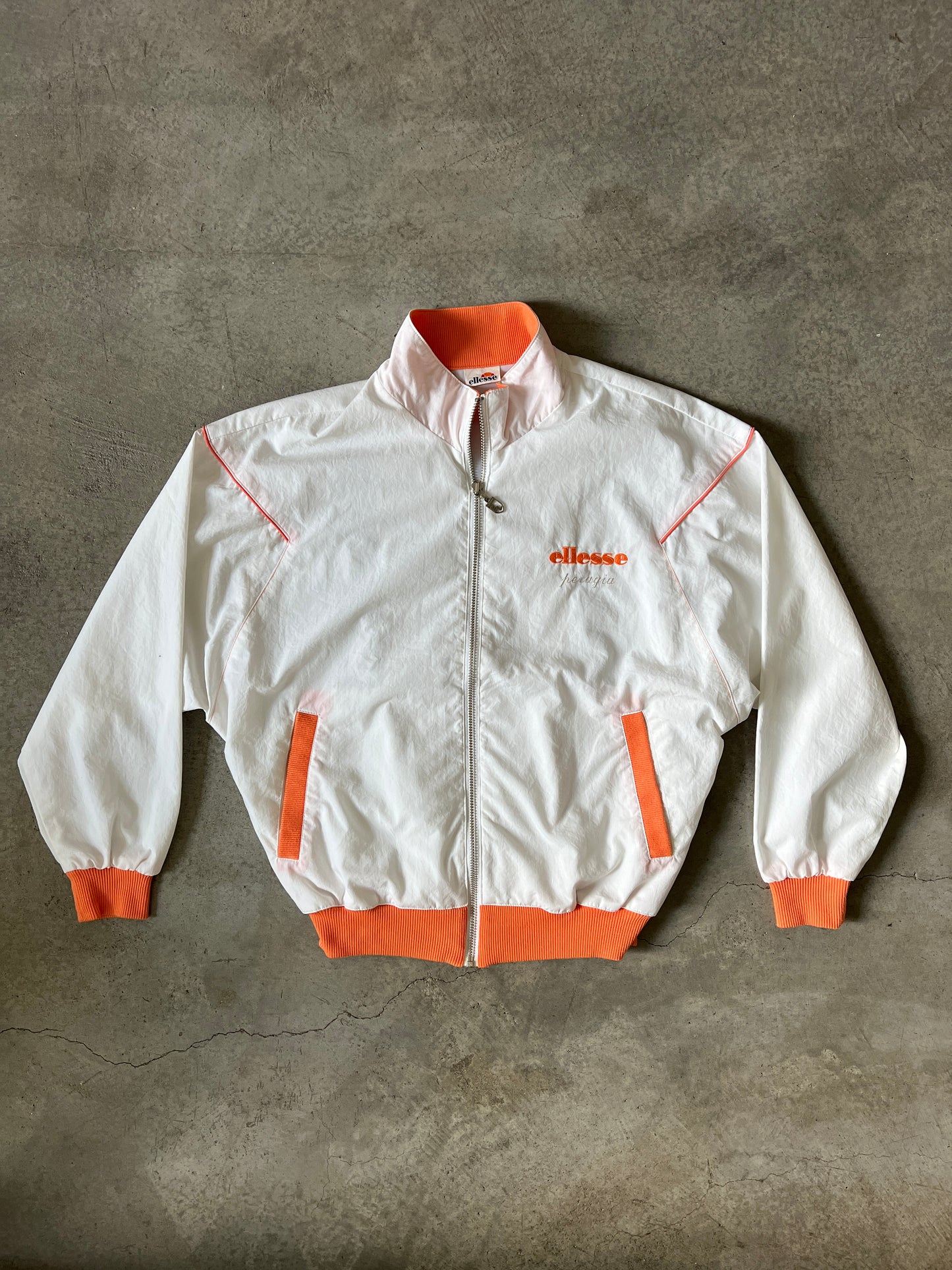 Vintage Ellesse Warm Up Jacket (circa 1980s)