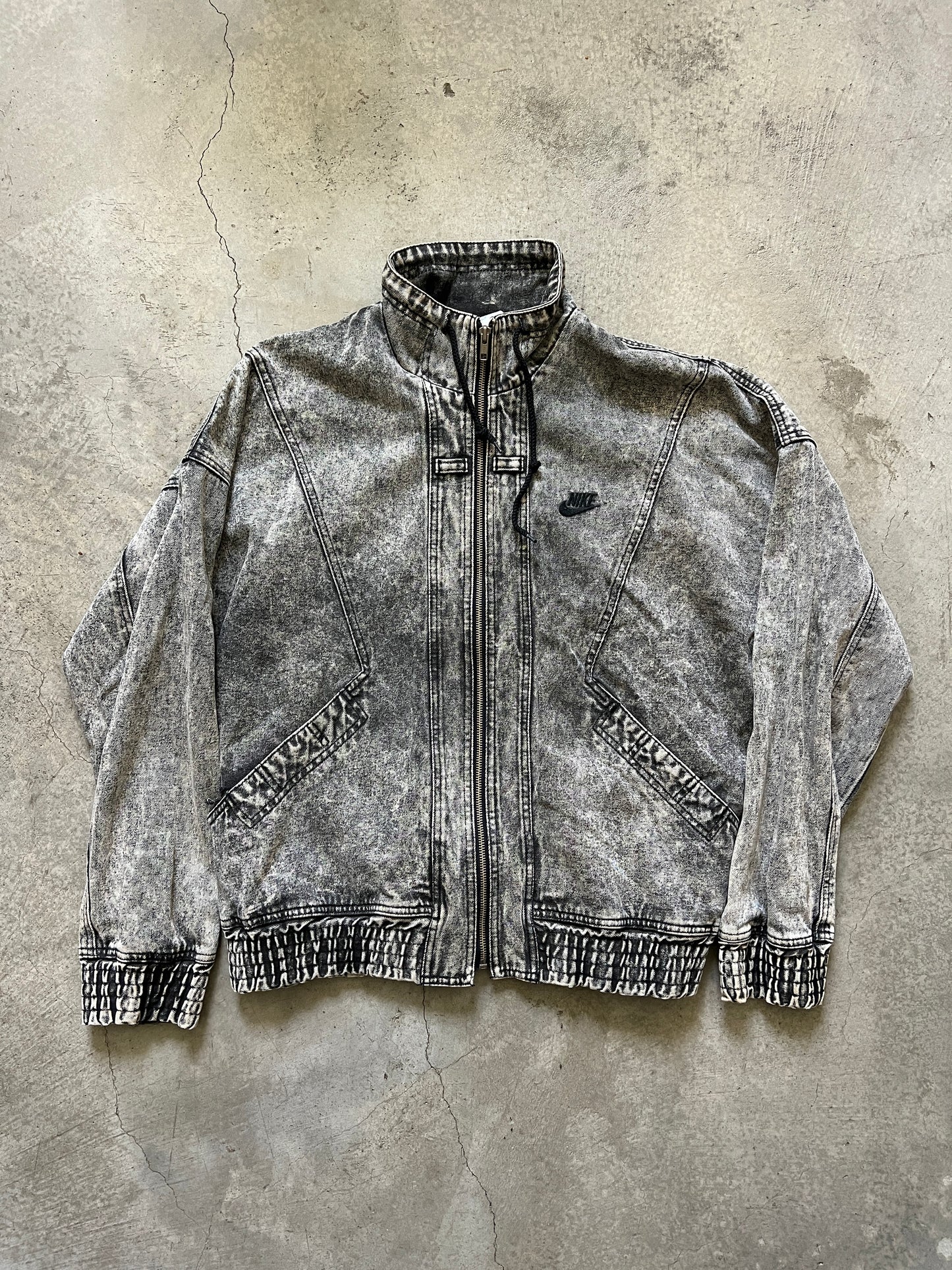 Vintage Agassi Nike Challenge Court Denim Jacket (circa 1990s)