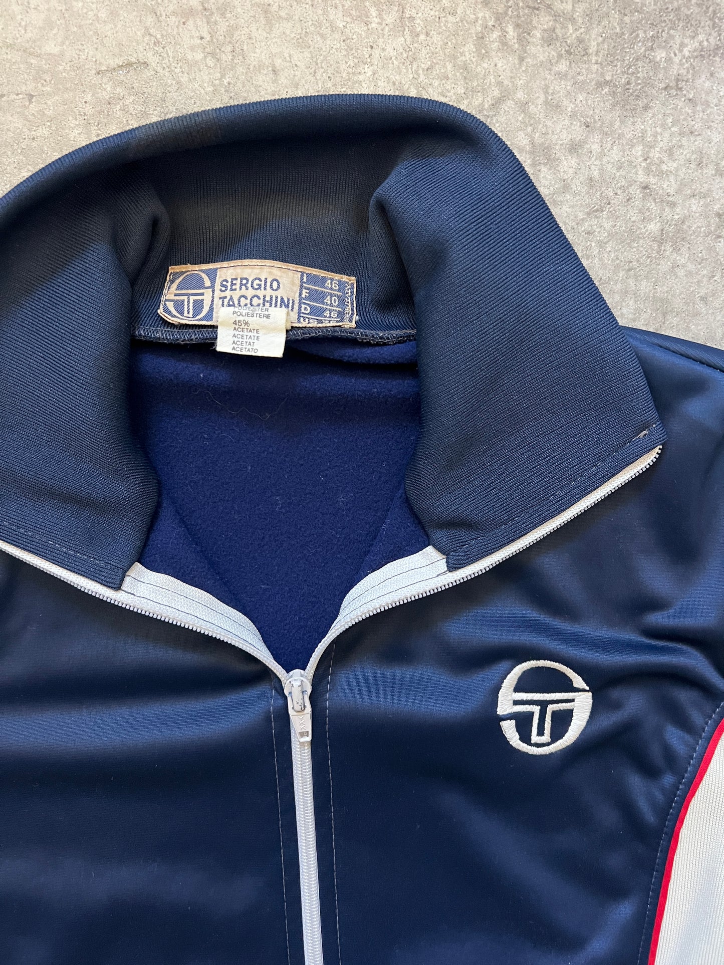 Vintage Sergio Tacchini Tennis Jacket (circa 1980s)