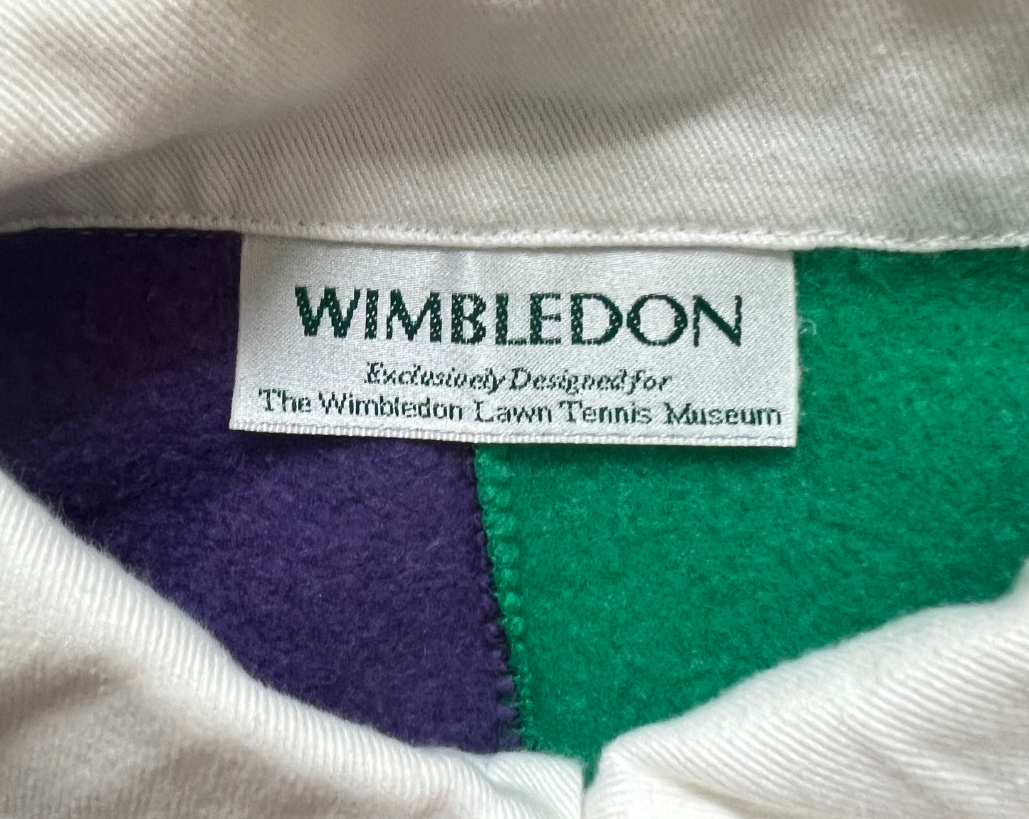 Vintage Wimbledon Polo Shirt (circa 1990s) (Rare)