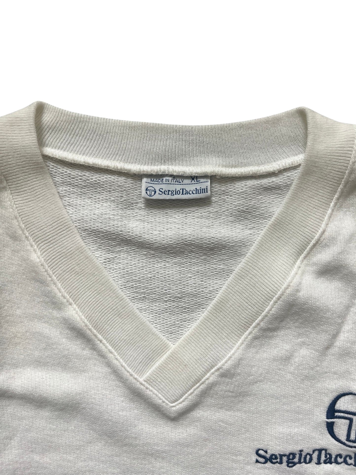Vintage Sergio Tacchini Tennis Sweater Vest (circa 1980s)