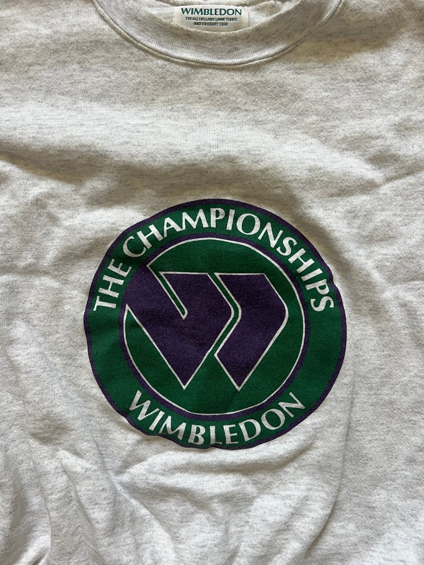 Vintage Wimbledon Crewneck Sweatshirt (circa 1990s)