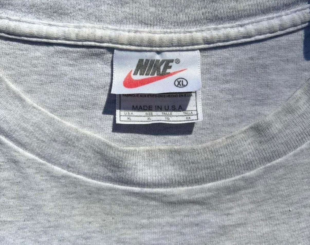 Vintage 1995 Nike US Open Statue of Liberty T-Shirt