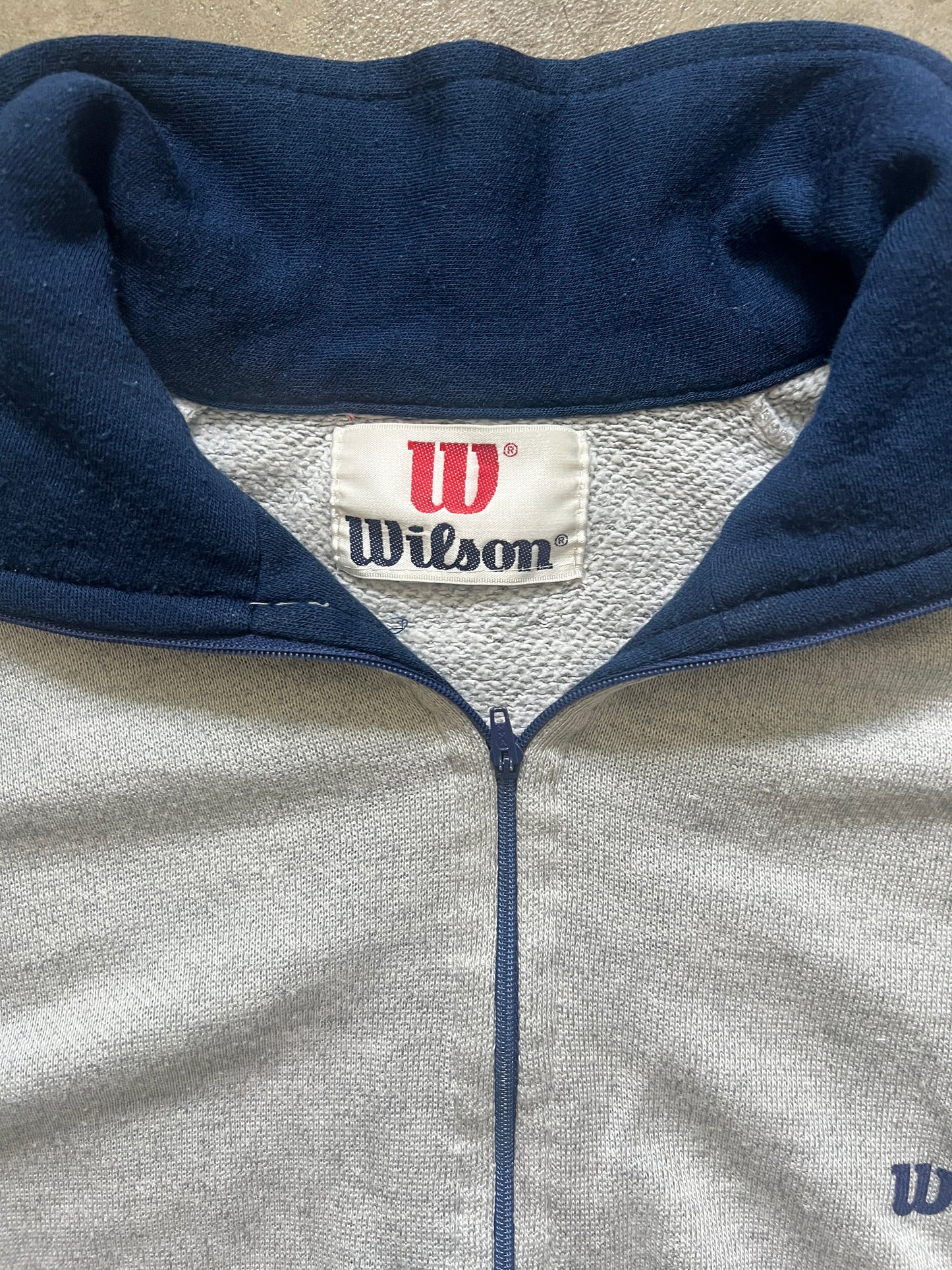 Vintage Wilson Tennis Quarter Zip (circa 1990s)
