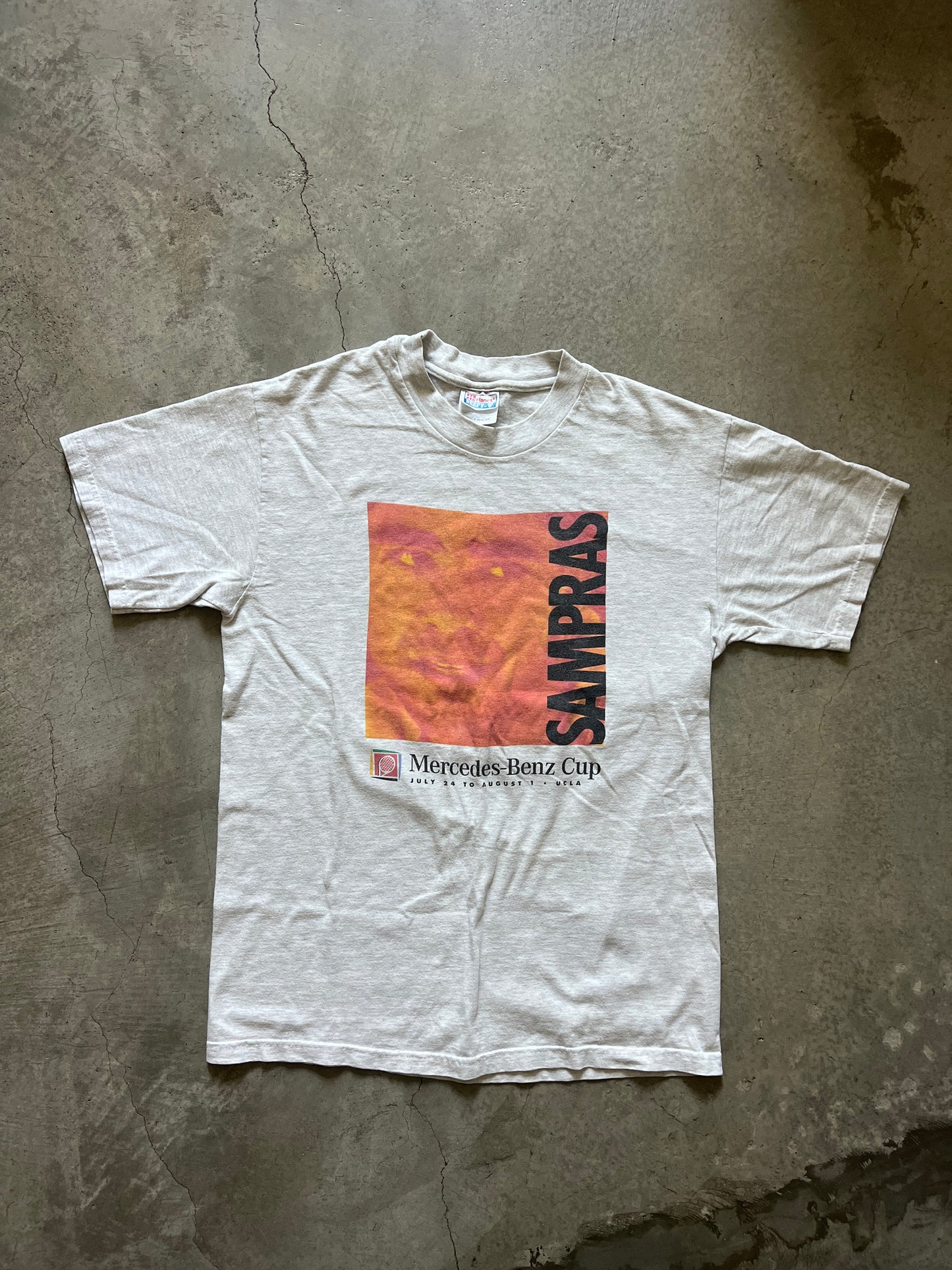 Vintage 1999 Pete Sampras Mercedes-Benz Cup T-Shirt (RARE)