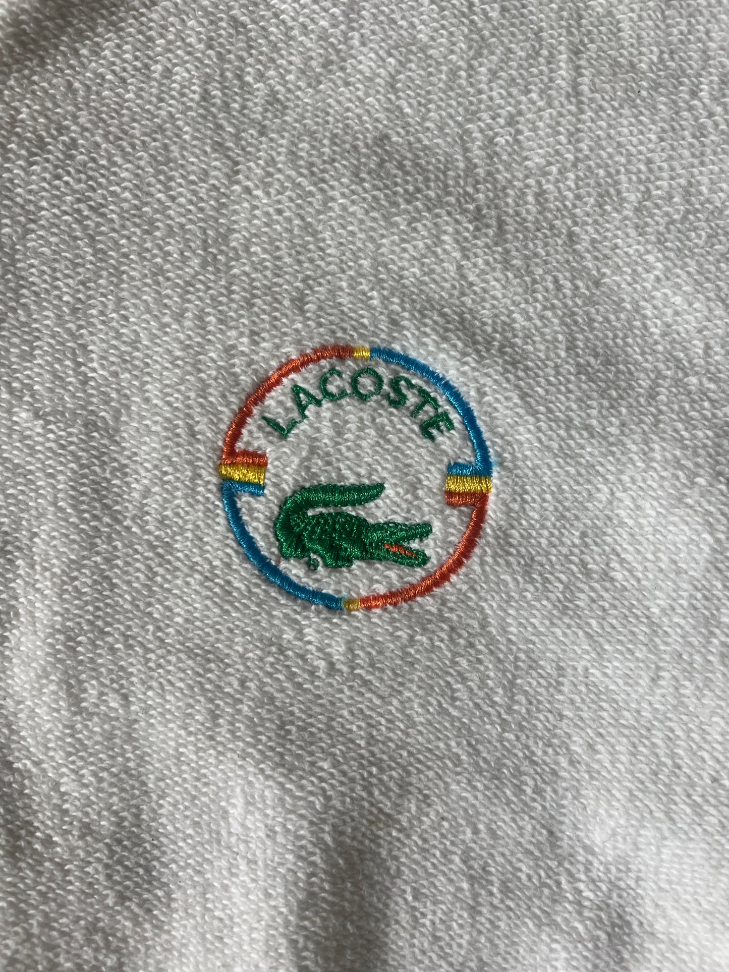 Vintage Lacoste Long Sleeve Tennis Polo (circa 1980s)