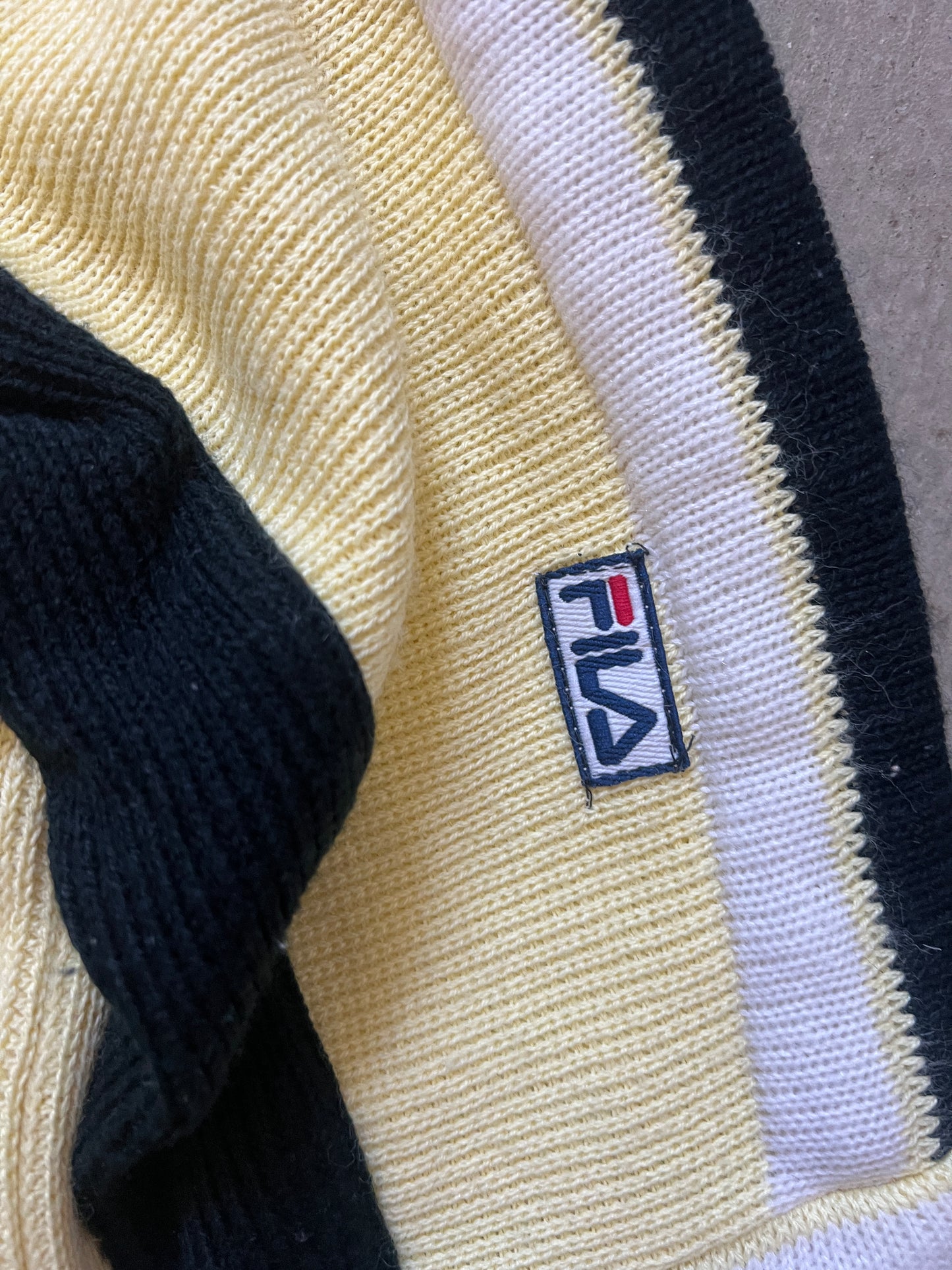 Vintage Fila Long Sleeve Sweater (circa 1980s)