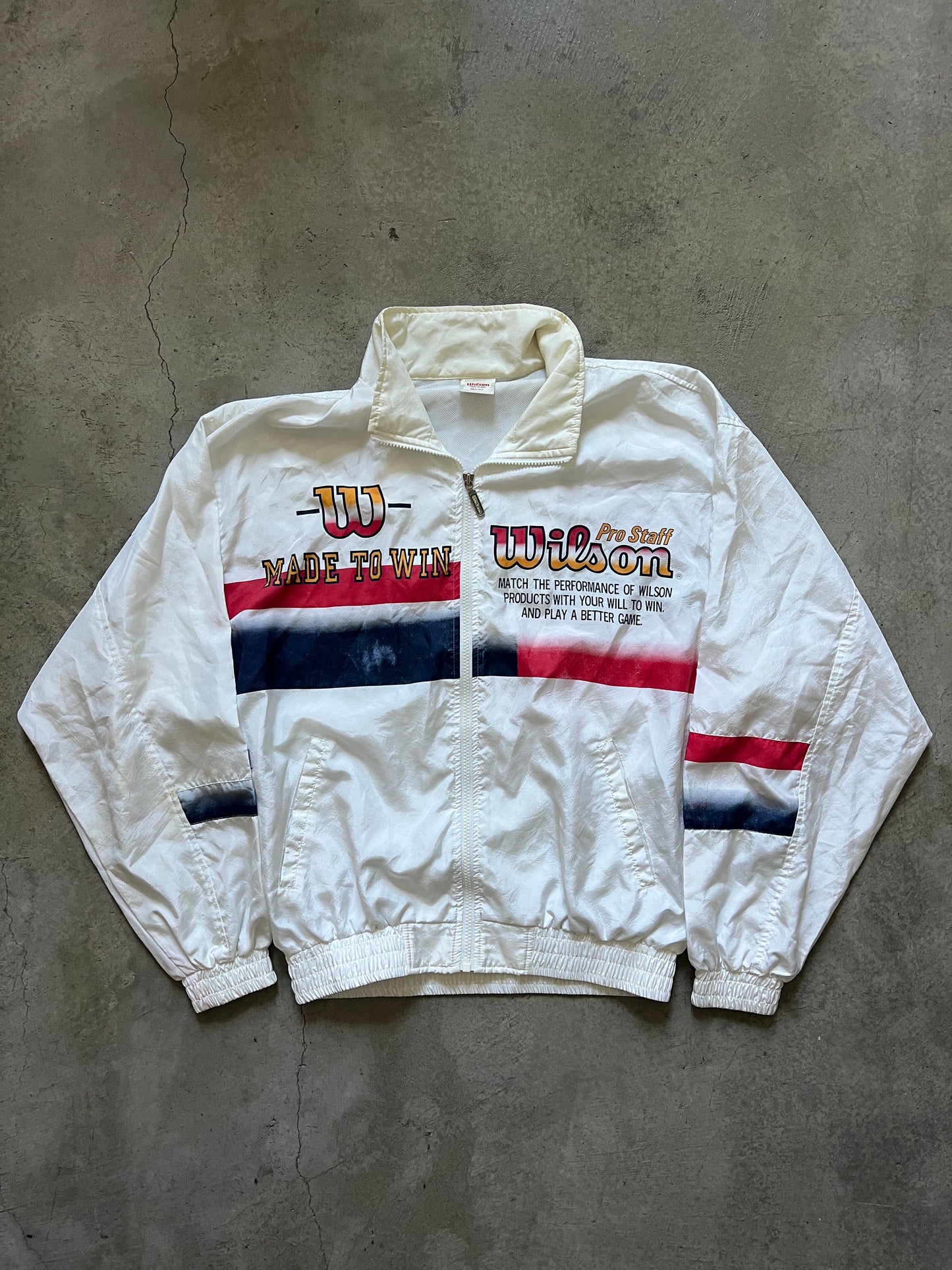 Vintage Wilson Pro Staff Tennis Jacket (circa 1980s)