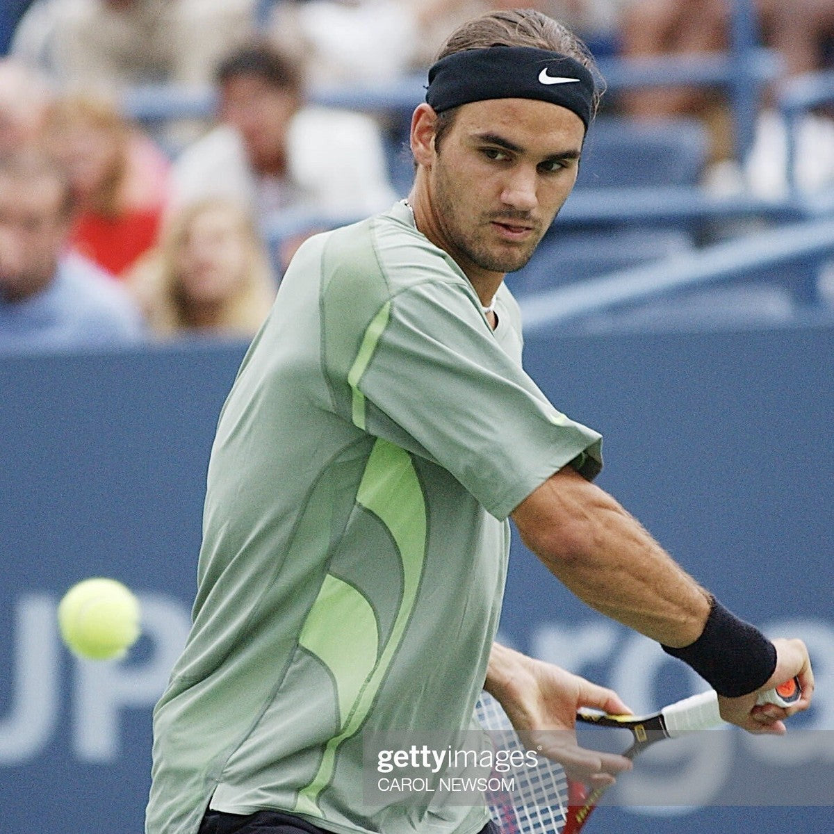 Vintage Nike Federer V-Neck Tee (2002)