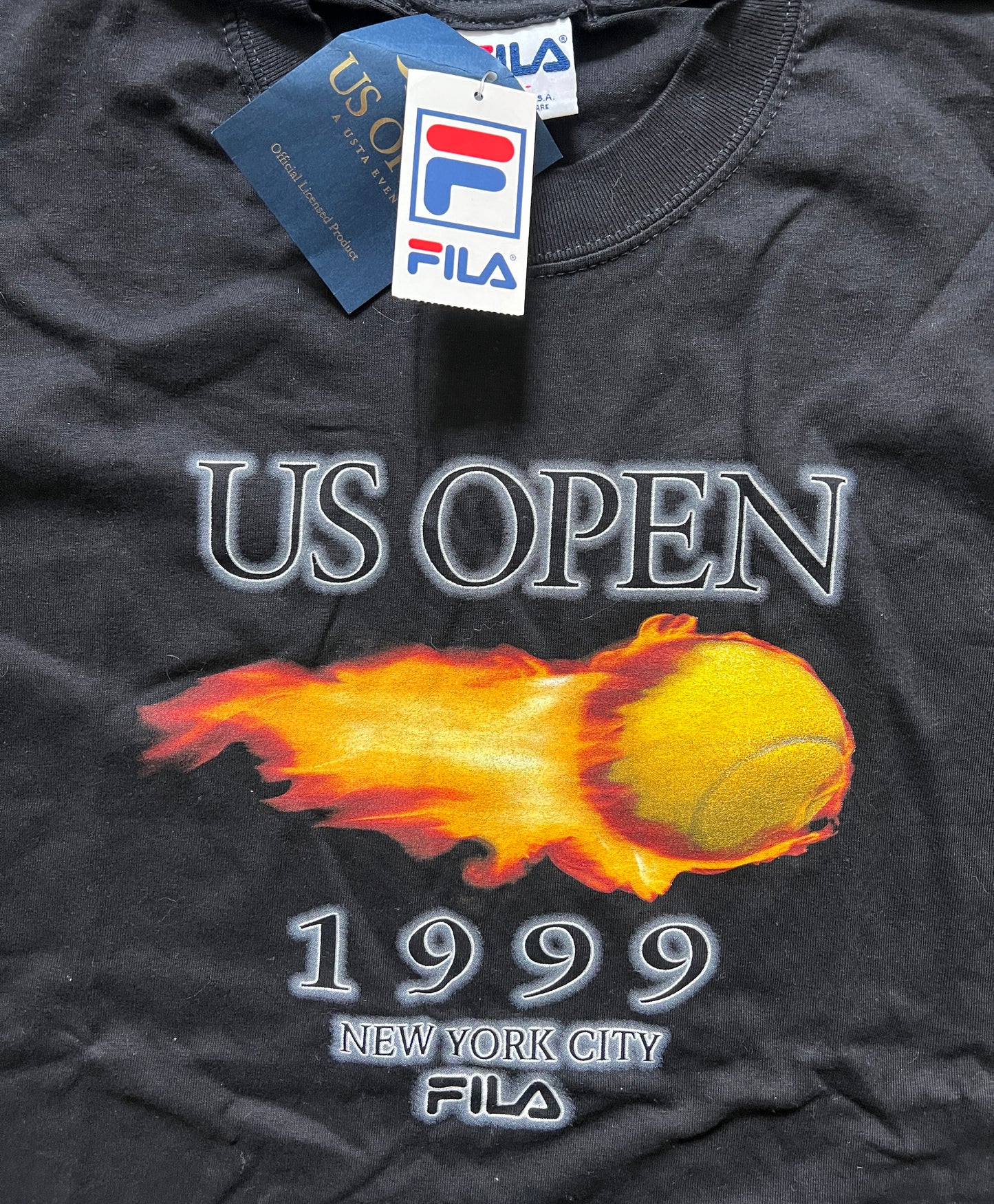 Vintage Fila US Open 1999 Cut-off T-Shirt