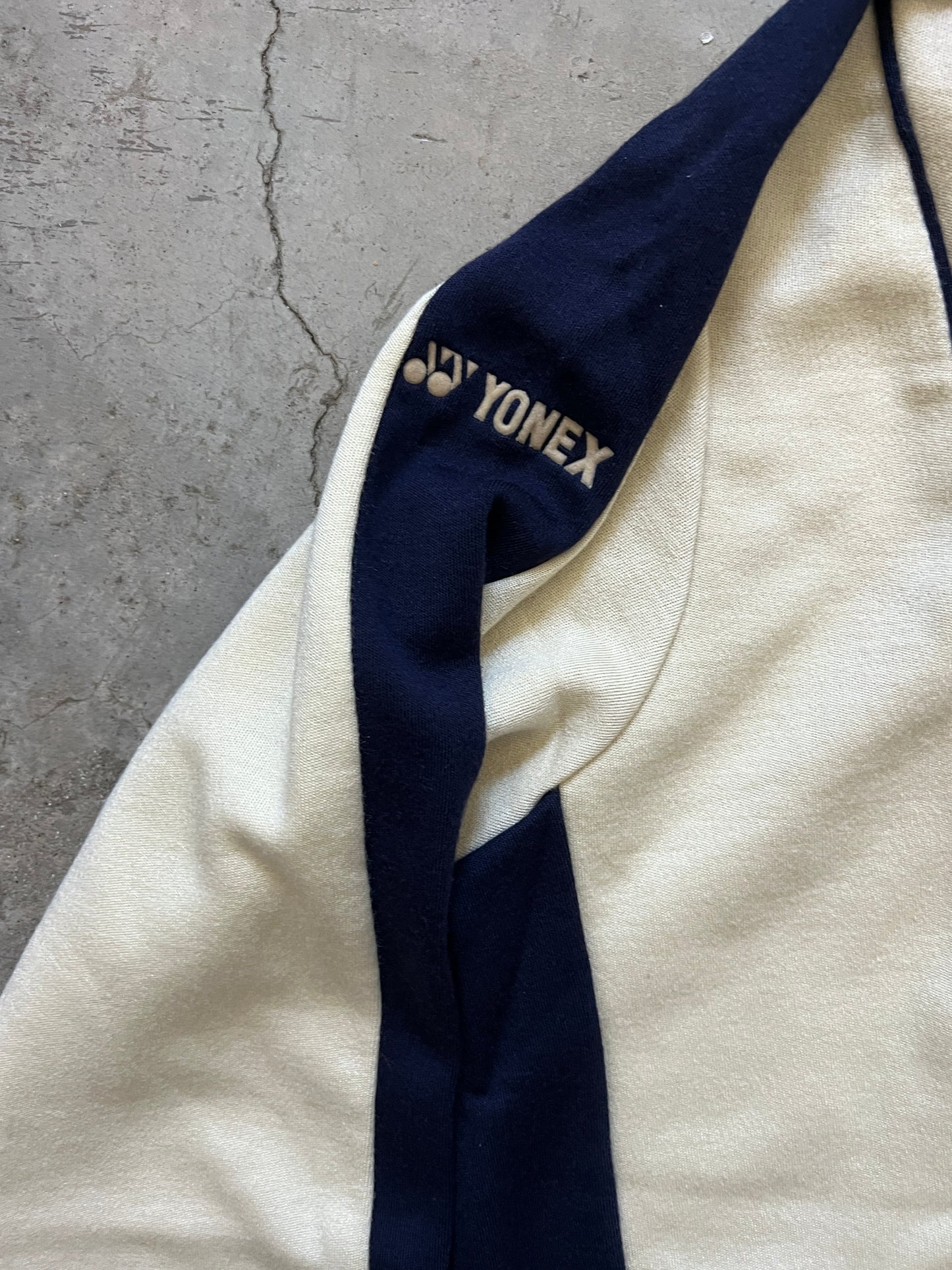 Vintage Yonex Cream Tennis Jacket (circa 1980s)
